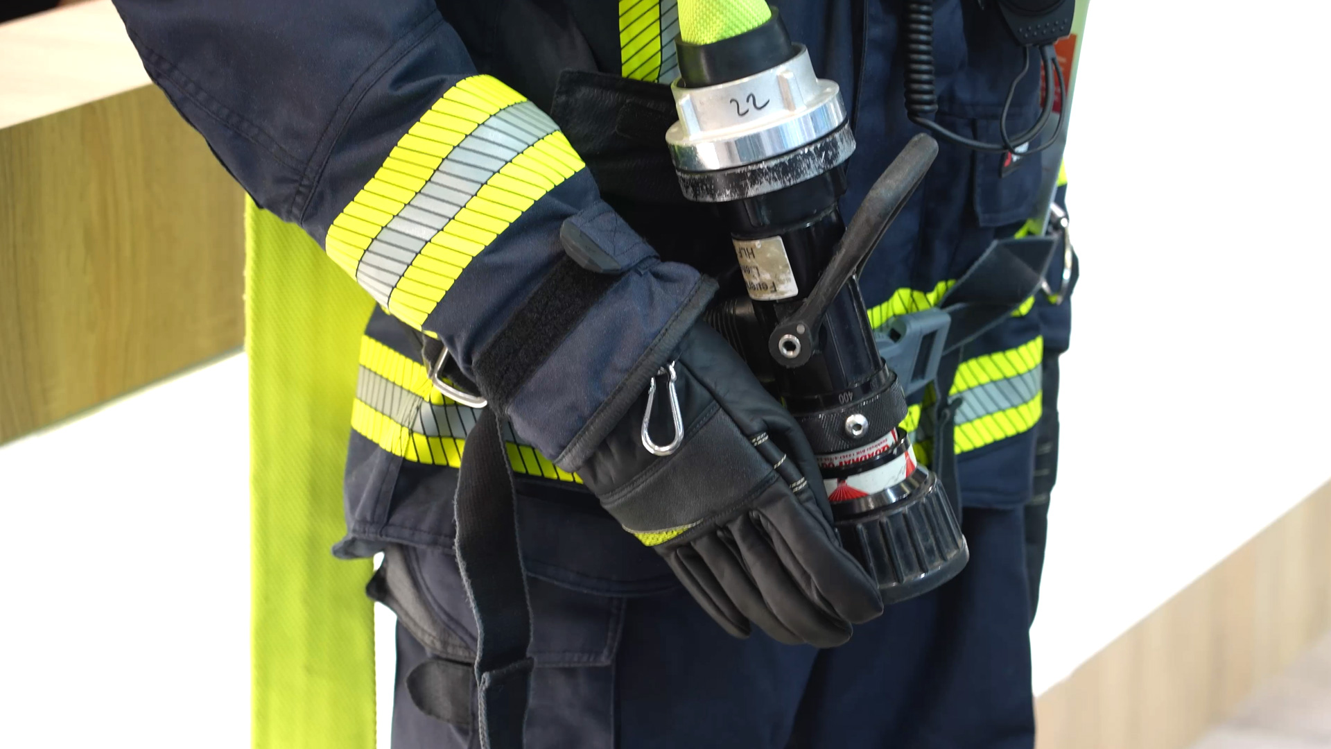 more safety for firefighters during operations thanks to fast duplex communication