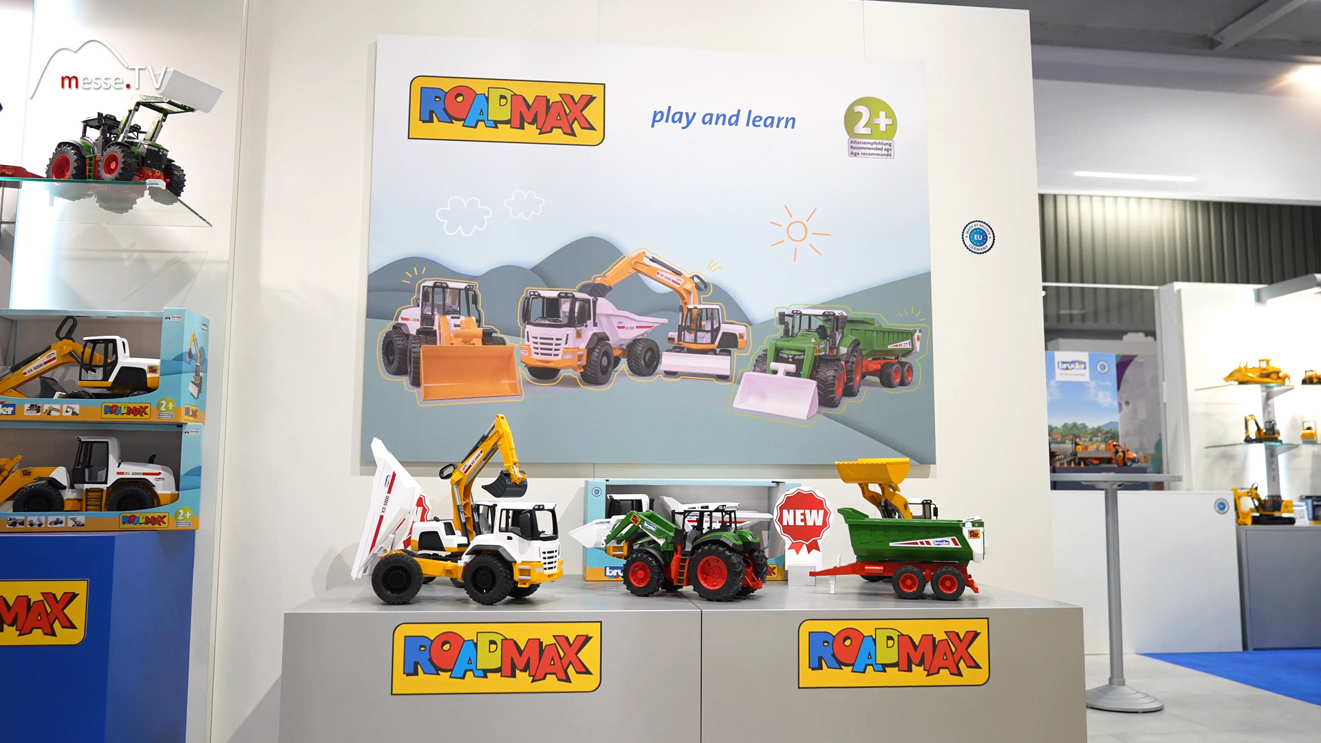 BRUDER EN Norm tested child safe play vehicles toy fair 2024