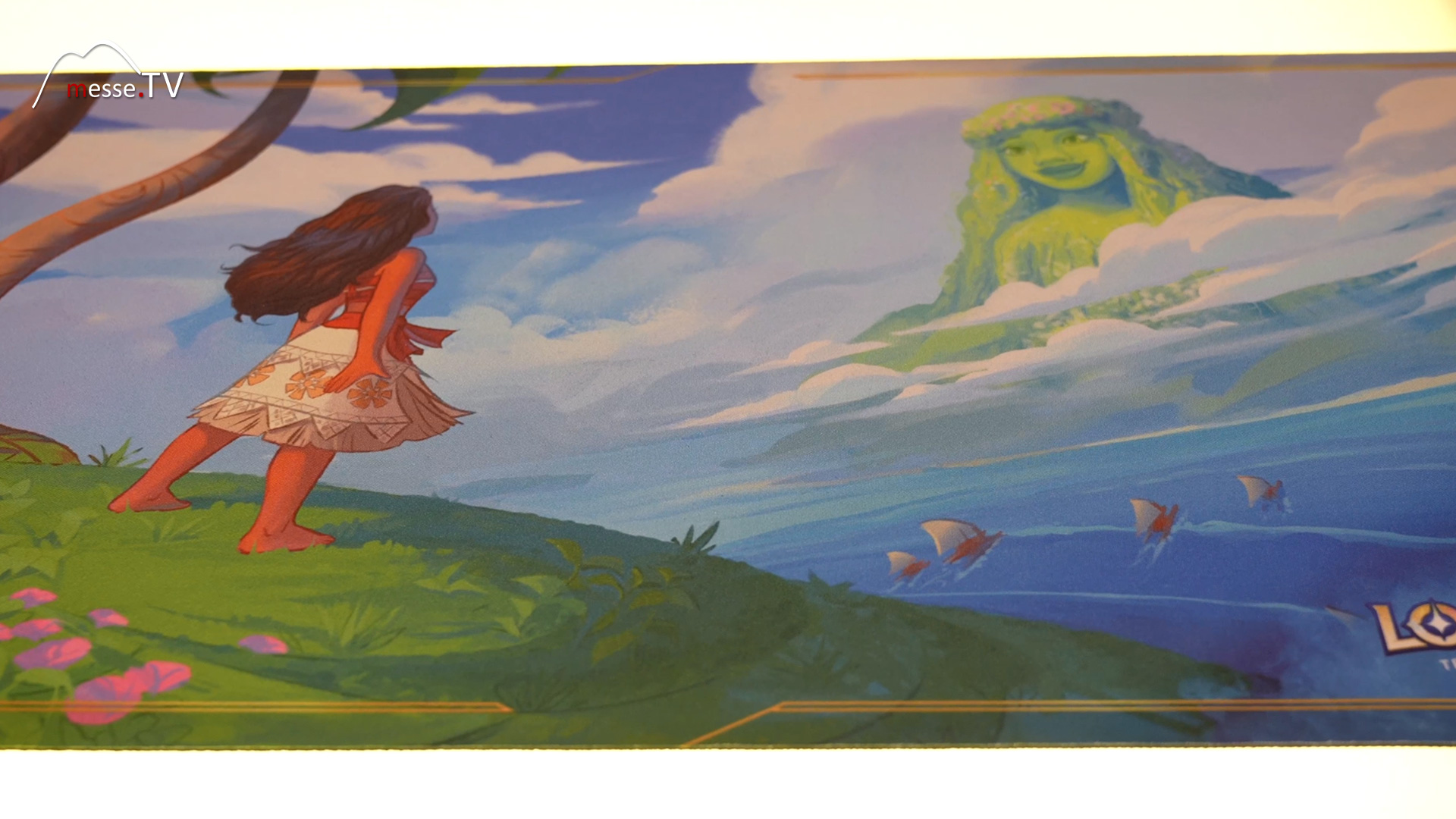 Disney Lorcana Vaiana play mat Ravensburger