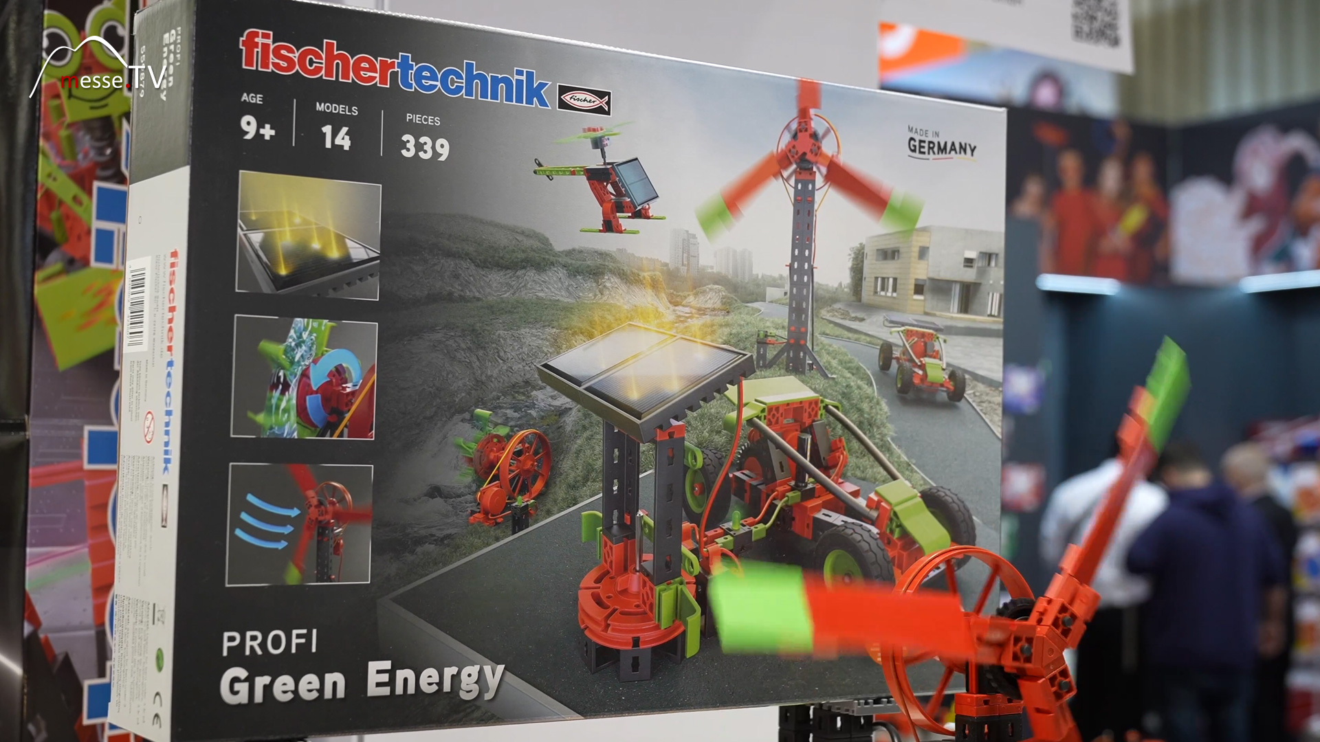 Green Energy Wind power Renewable Energy fischertechnik Construction Kit