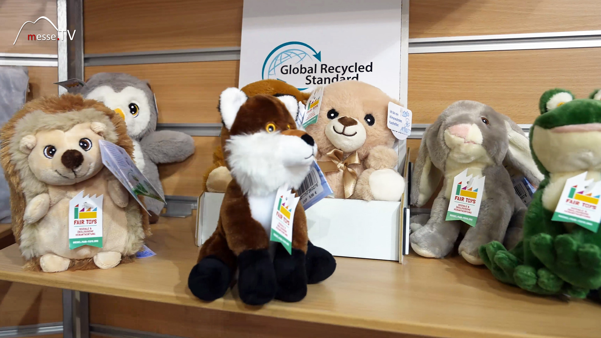 forest animals sustainable plush toys