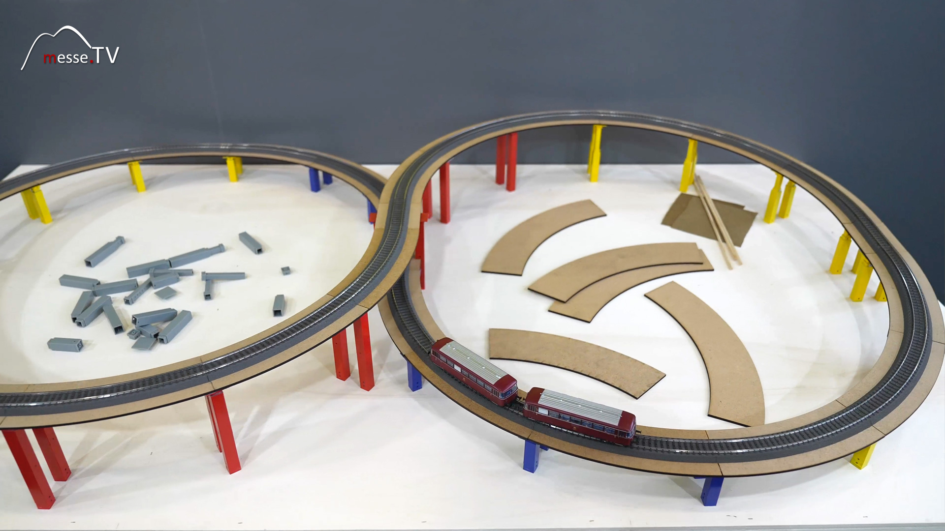 individual system slope model railway