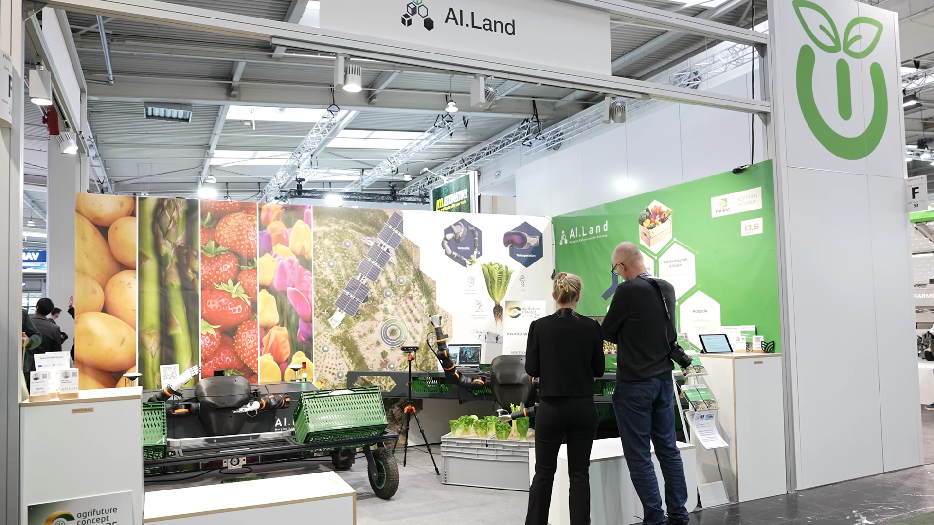 AI Land autonomous vegetable cultivation Agritechnica 2025