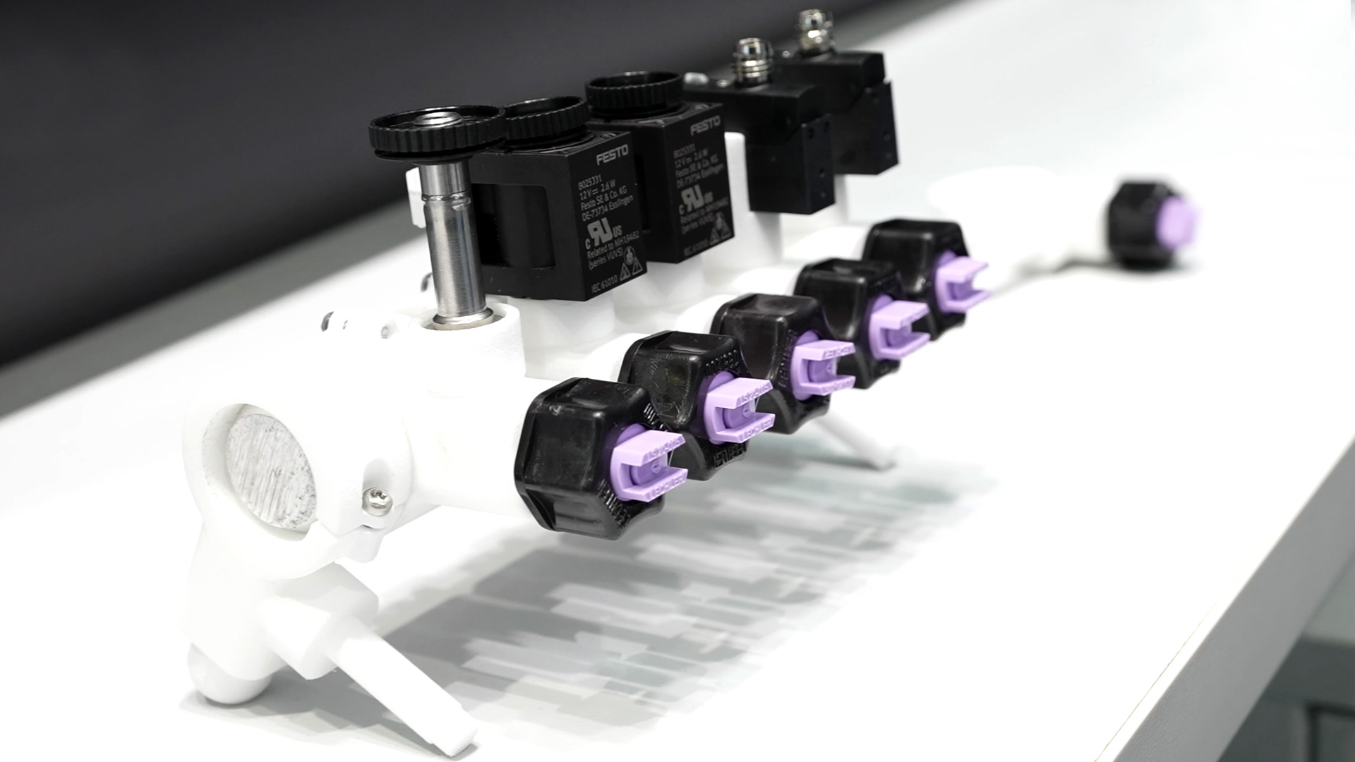 Festo spot spraying valve agricultural system