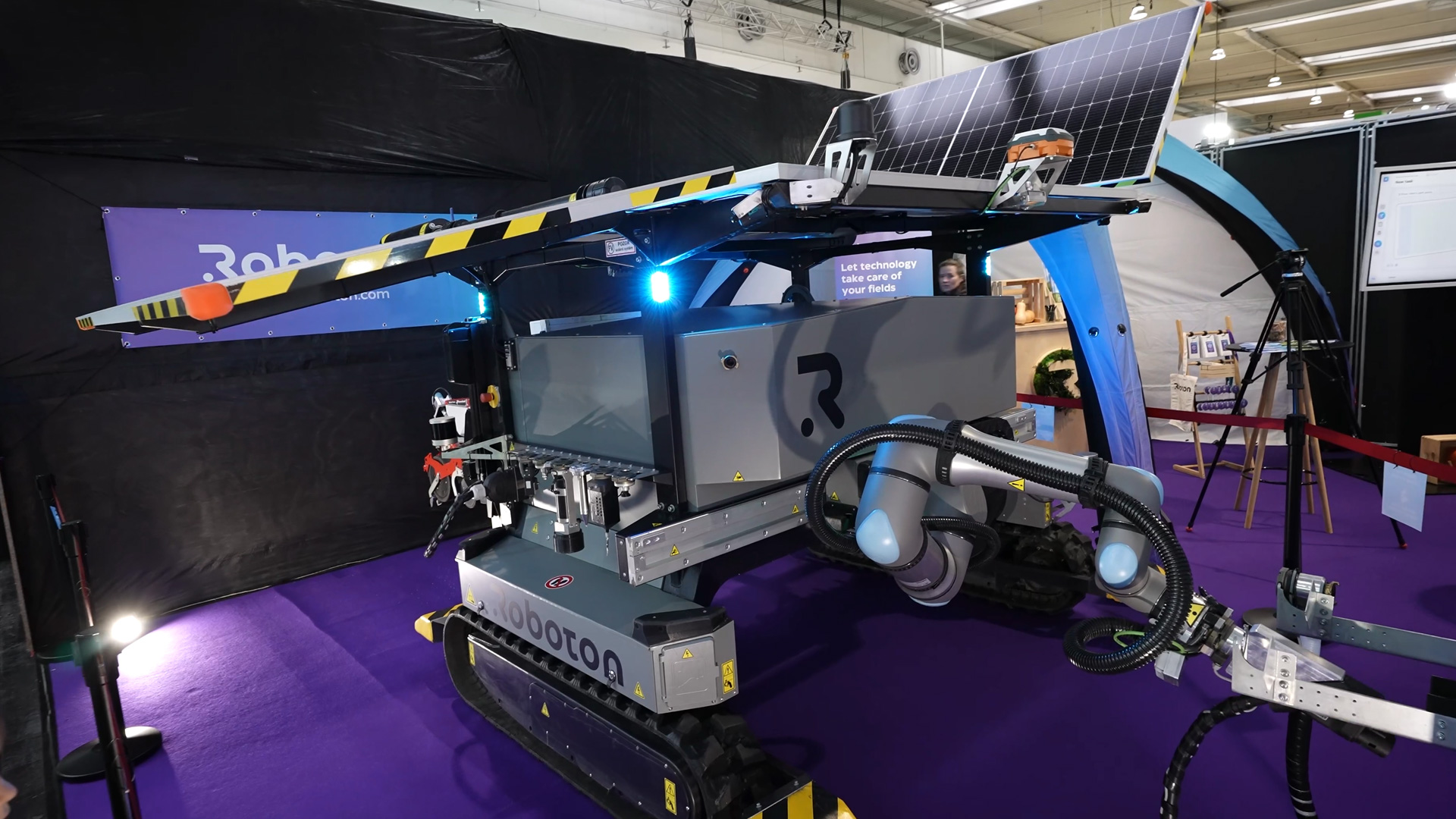 Roboton Farmer autonomous robot vegetable cultivation