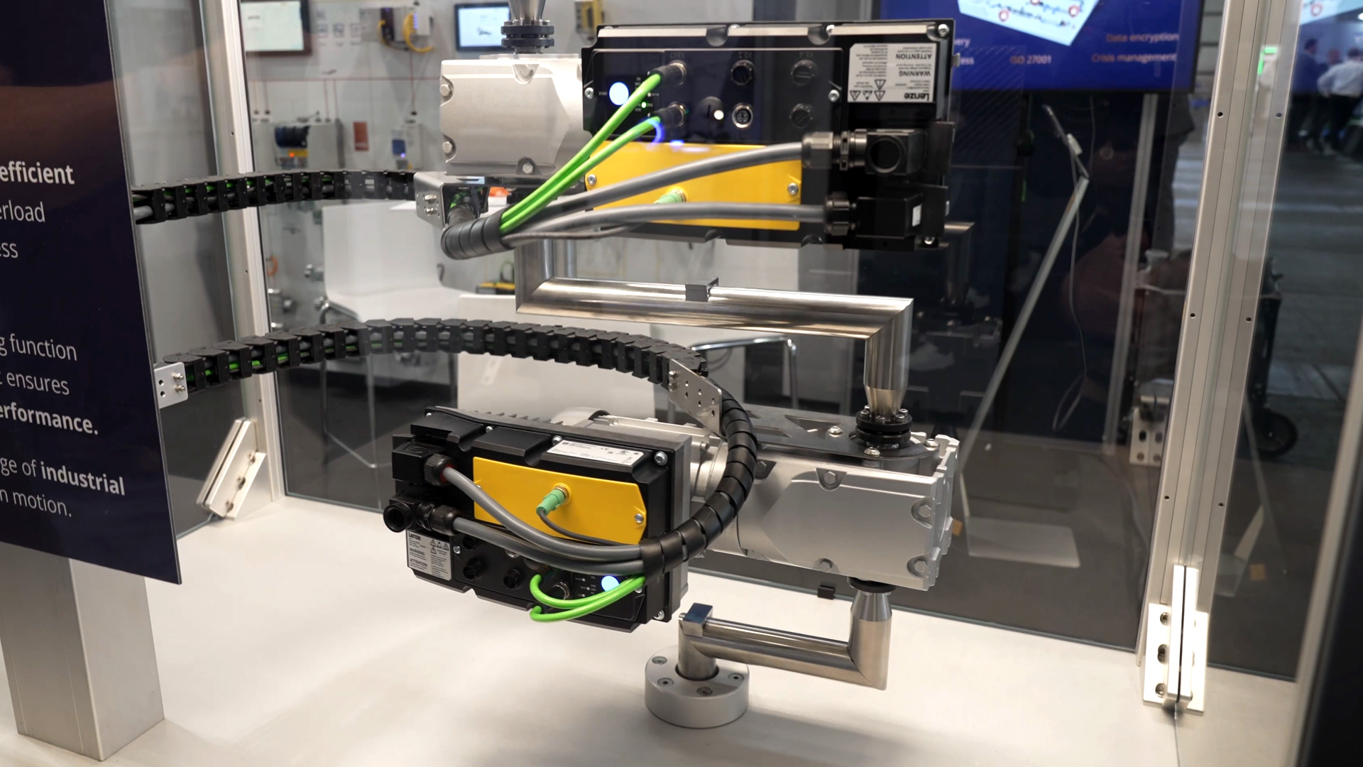 motor drive system for mechanical engineering textile industry packaging technology intralogistics