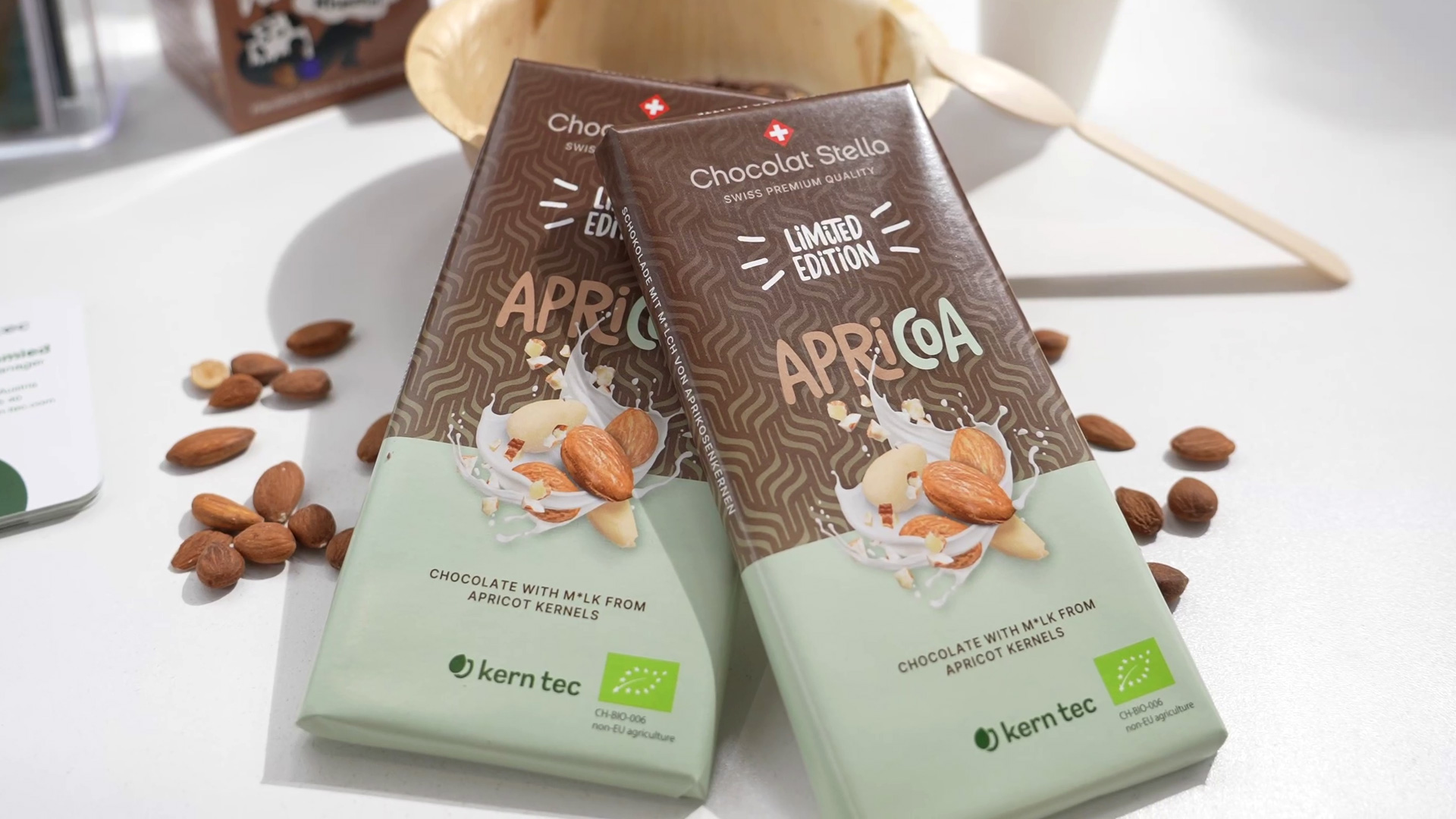 Kern Tec chocolate based on apricot kernels