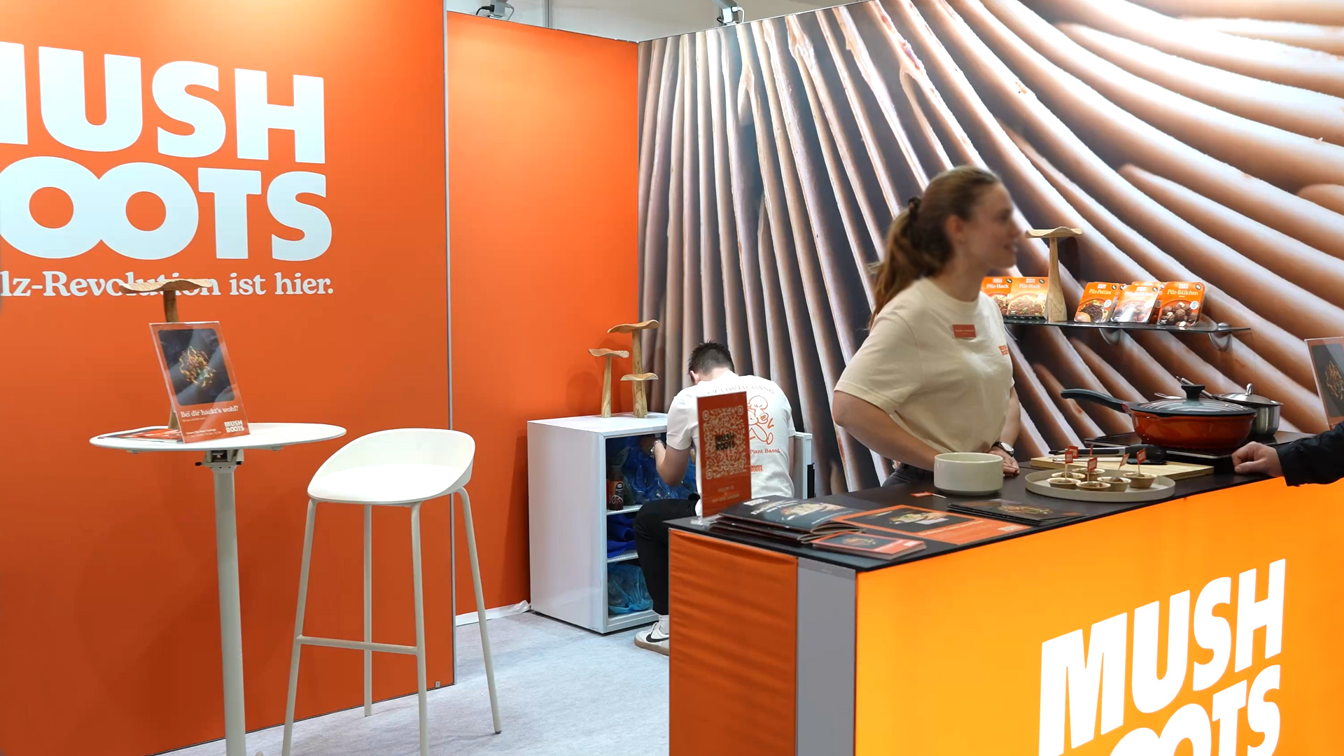 MushRoots mushroom based nutrition Anuga 2025