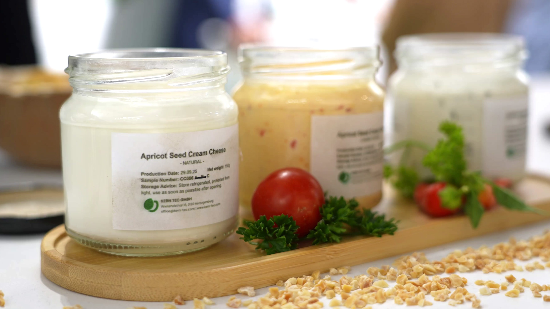 Nut butter cheese alternative milk substitute Kern Tec