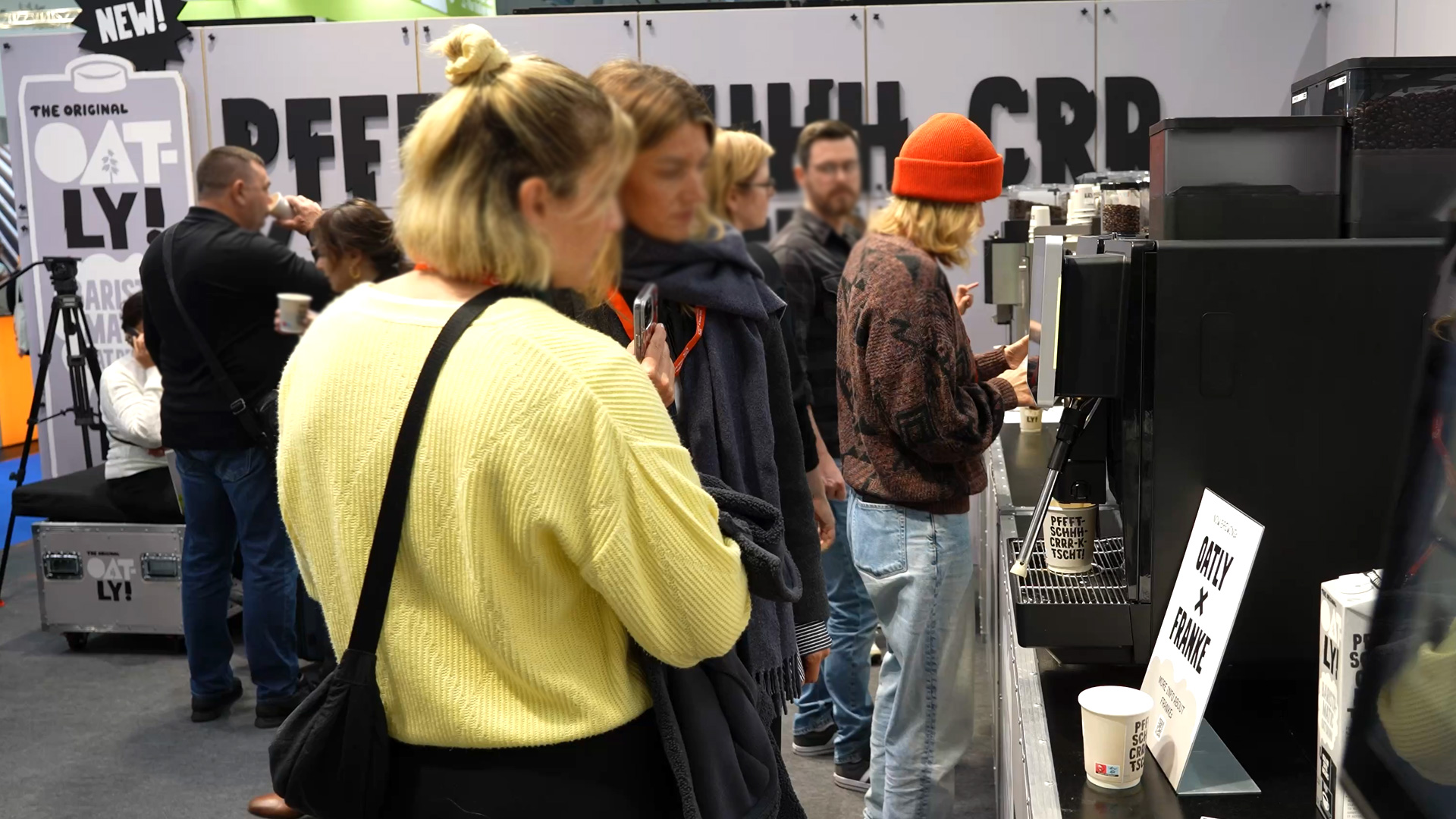 Oatly Baristamatic at the Anuga 2025 trade fair