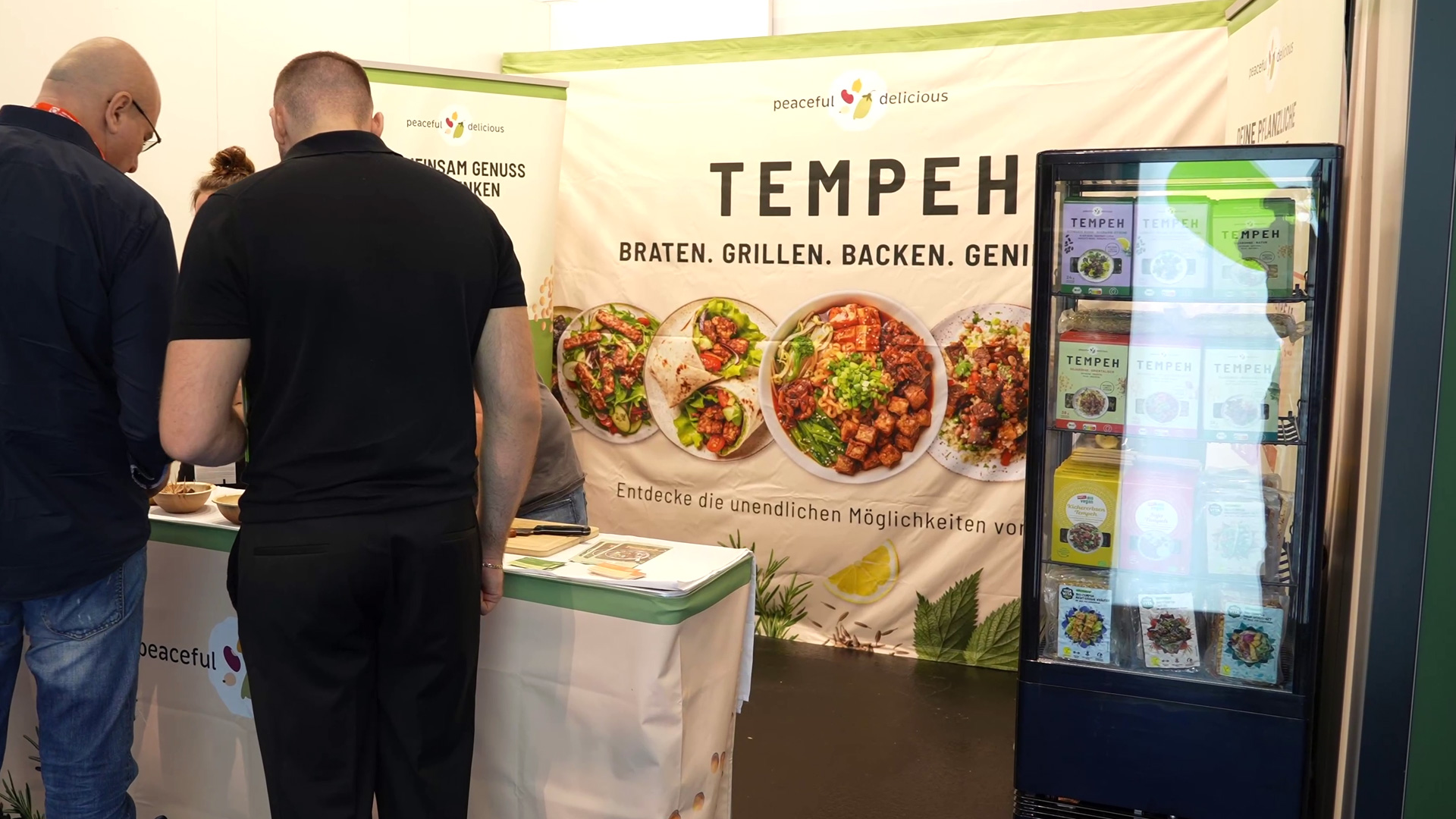 Peaceful Delicious Tempeh Manufactory Anuga 2025