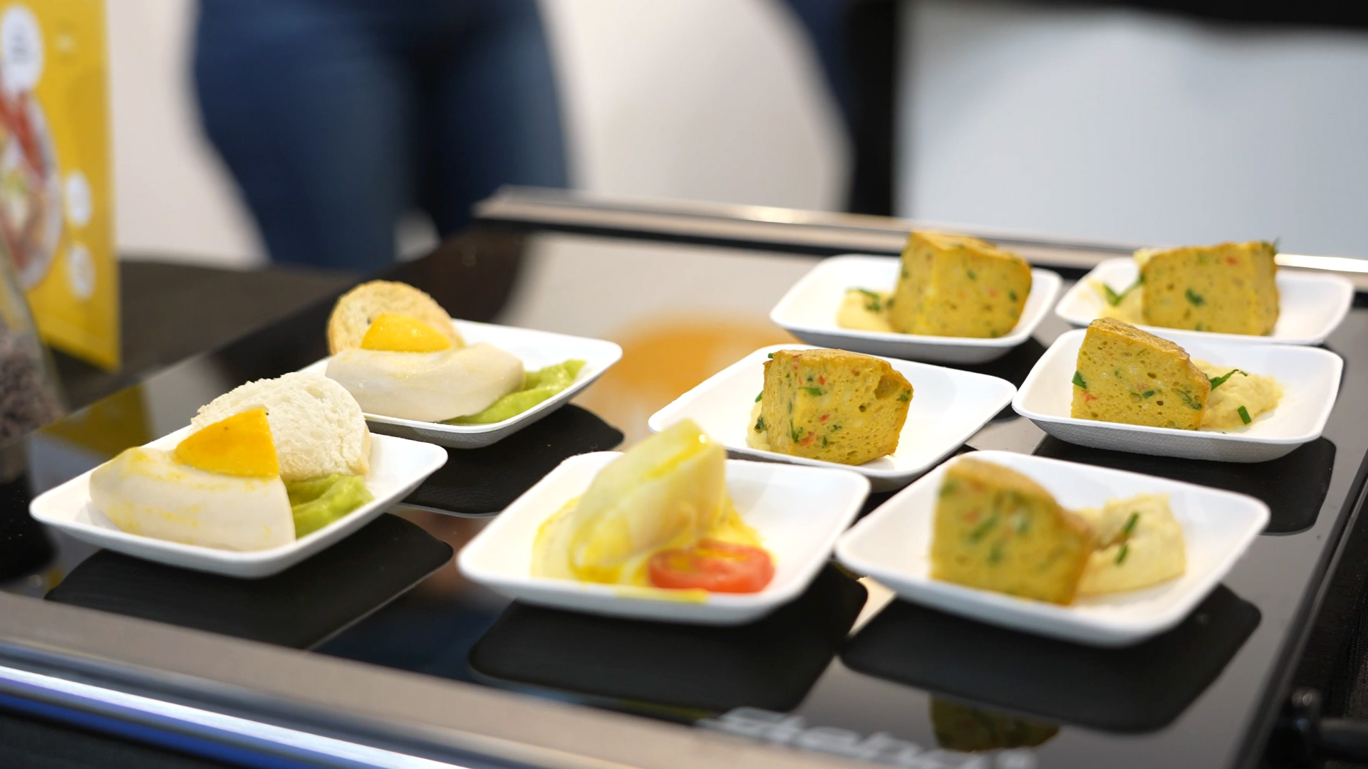 Sample plant based egg products pea protein Neggst Foods