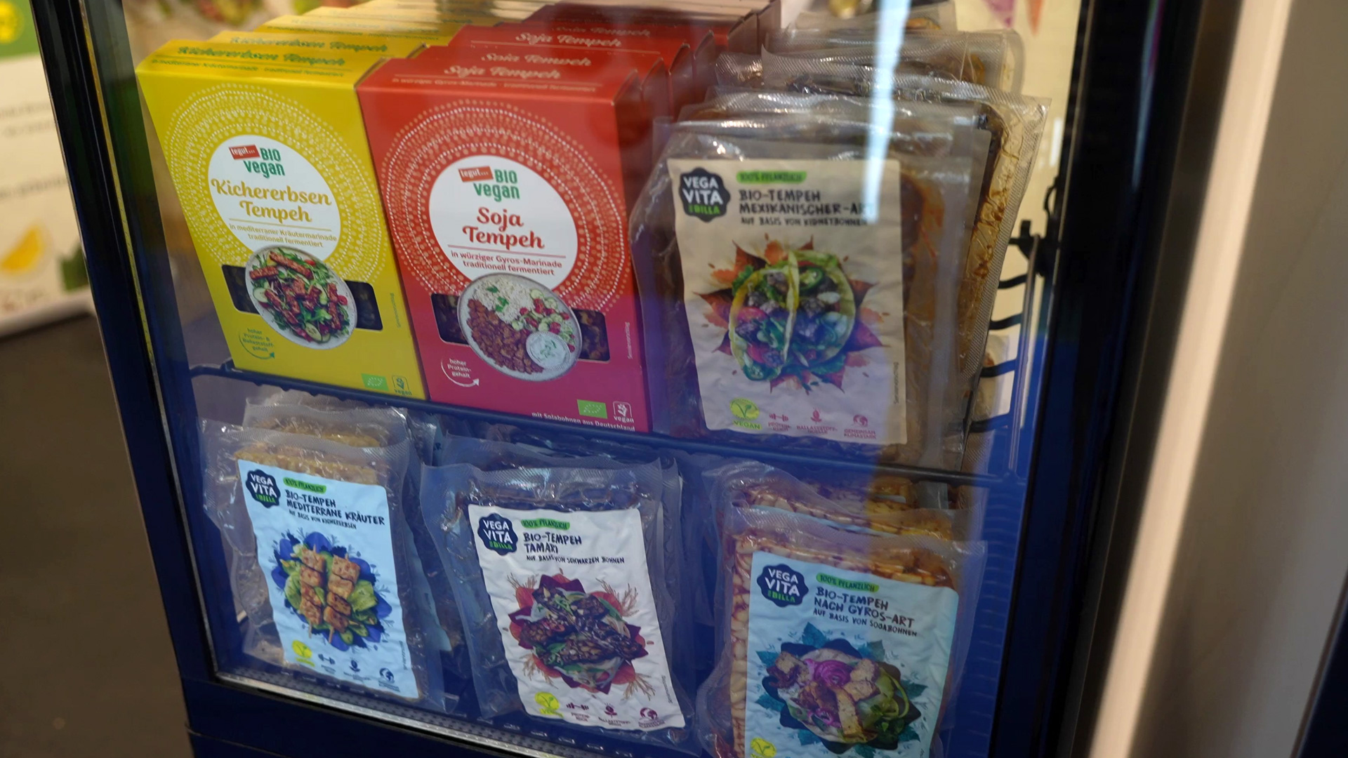 Tempeh varieties soy chickpeas Anuga trade fair