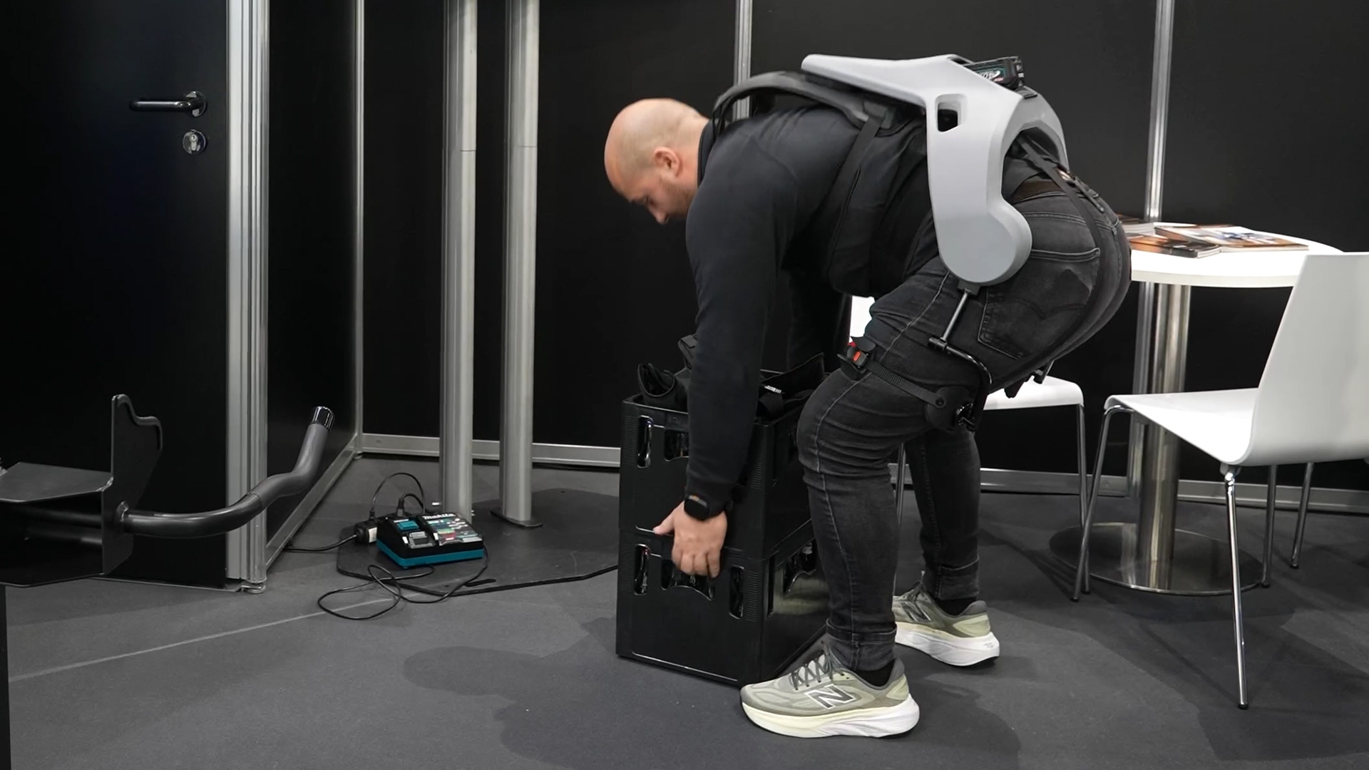 Exia exoskeleton for physically demanding activities German Bionic