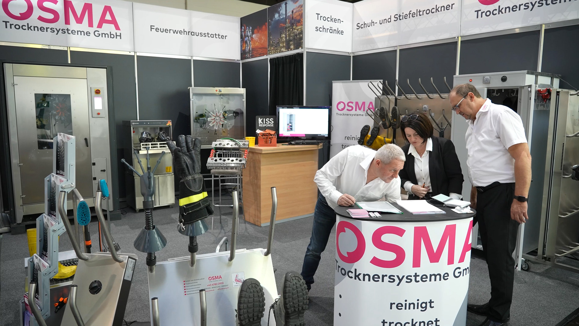 OSMA drying systems cleaning systems A A Dusseldorf