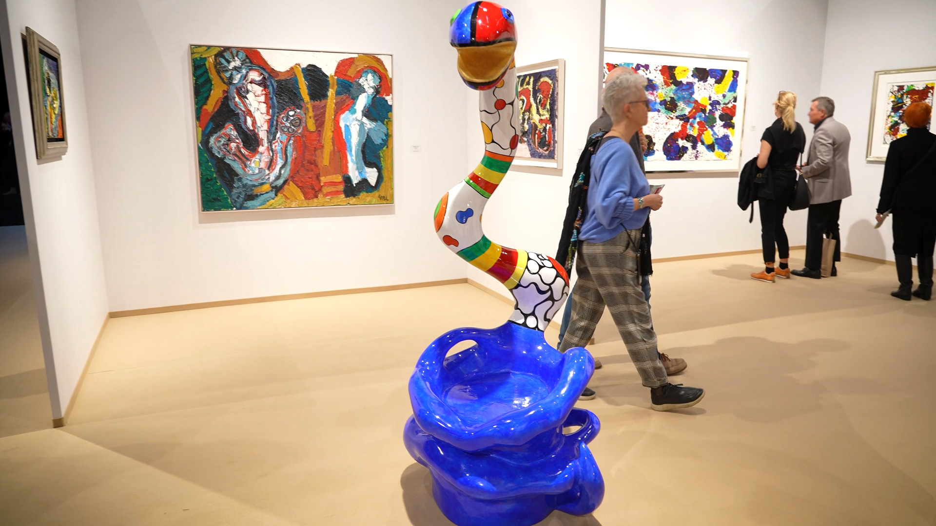 Galerie Delaive exhibits rare sculpture by Niki de Saint Phalle