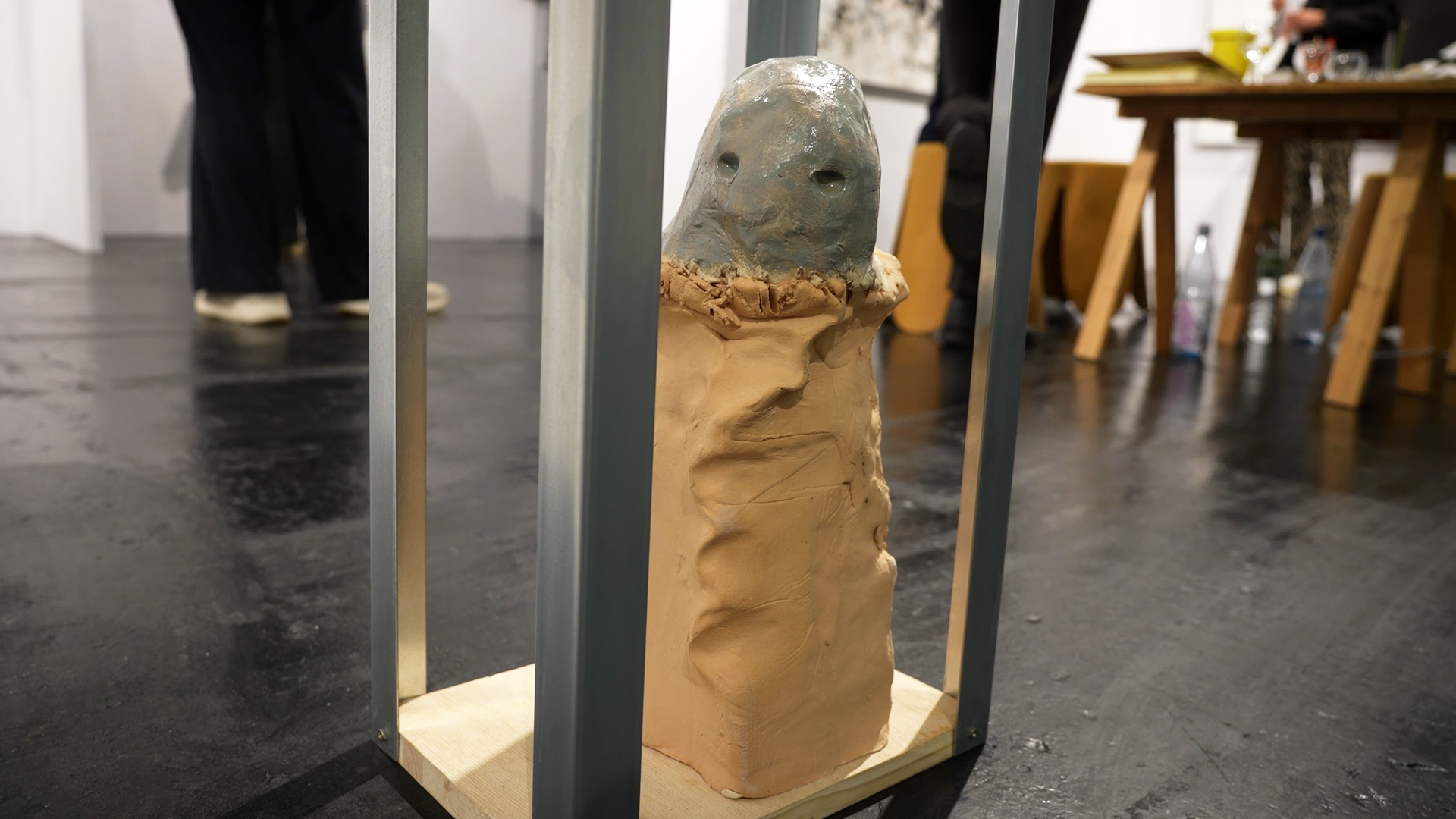 Mahdad Alizadeh clay sculpture Art Cologne