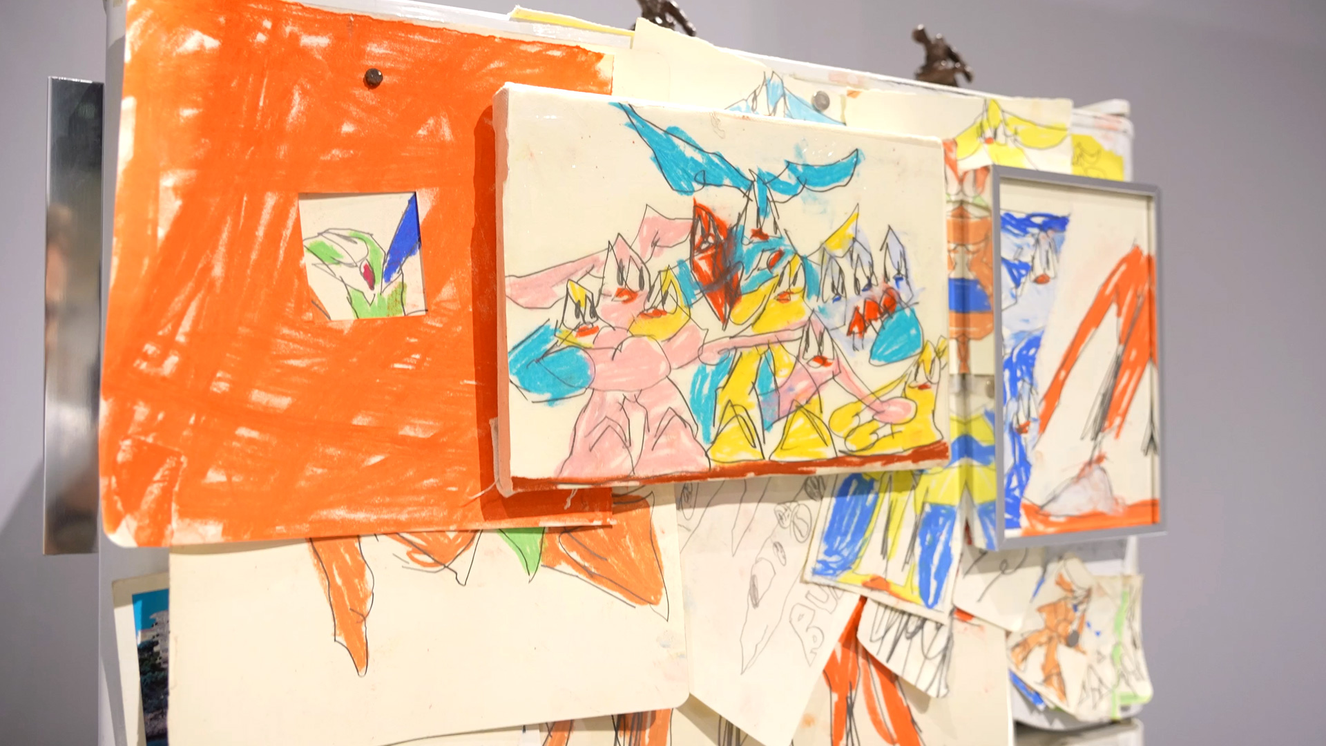 Maite and Manuel Refrigerator as a living work of art