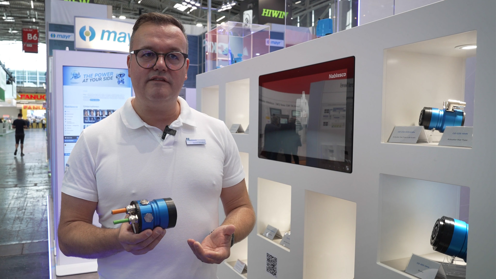 Interview Gearboxes for robots of all sizes Daniel Obladen Nabtesco