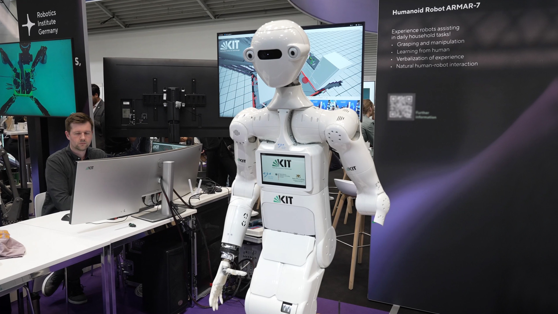 KIT demonstrates with ARMAR 7 how humanoid robots are learning to understand everyday life
