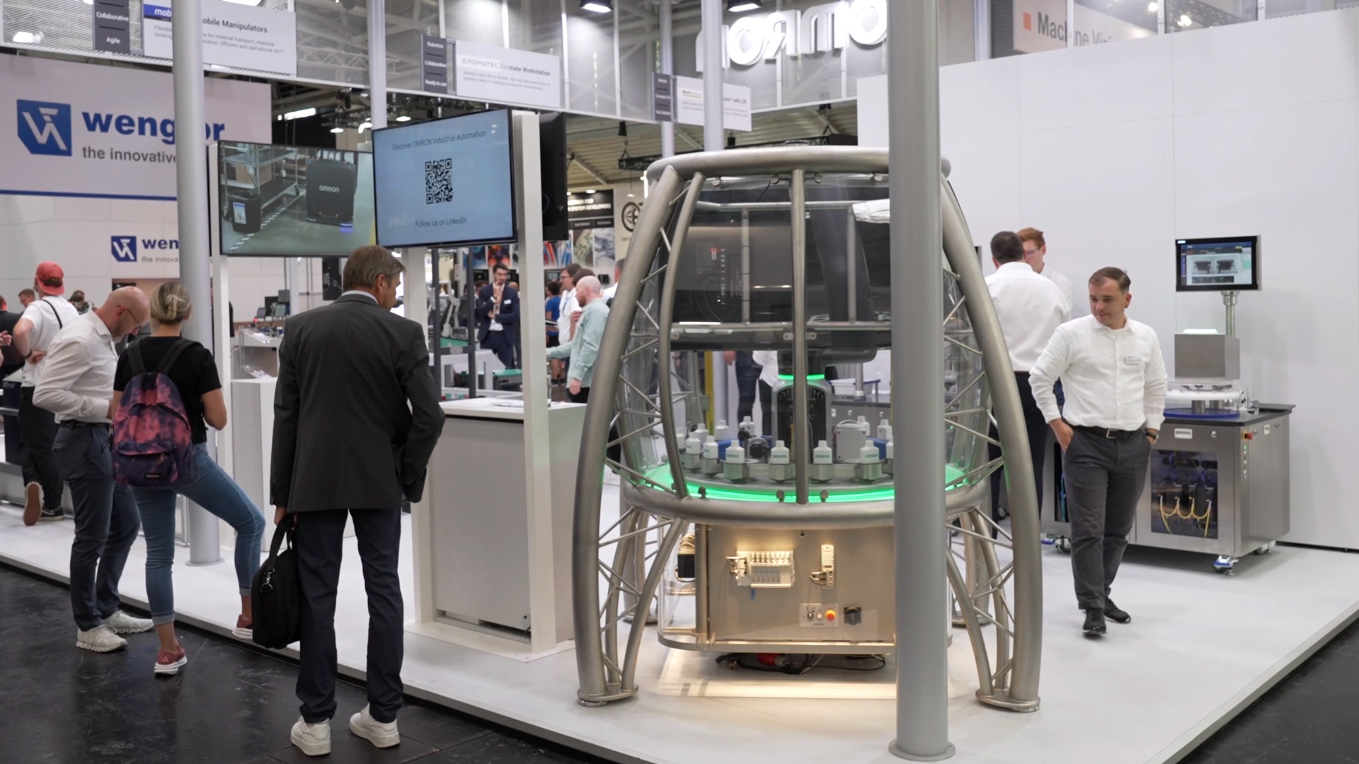 Omron mobile robots Intralogistics automatica Munich 2025