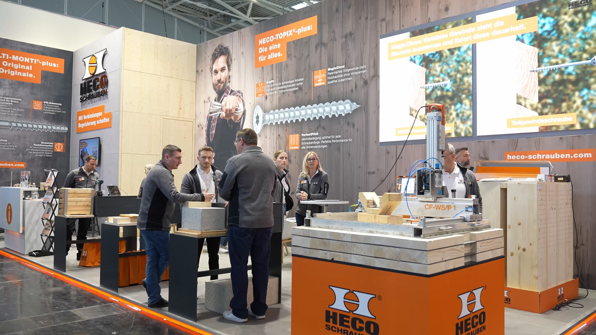 heico screws new products fair bau 2025 munich