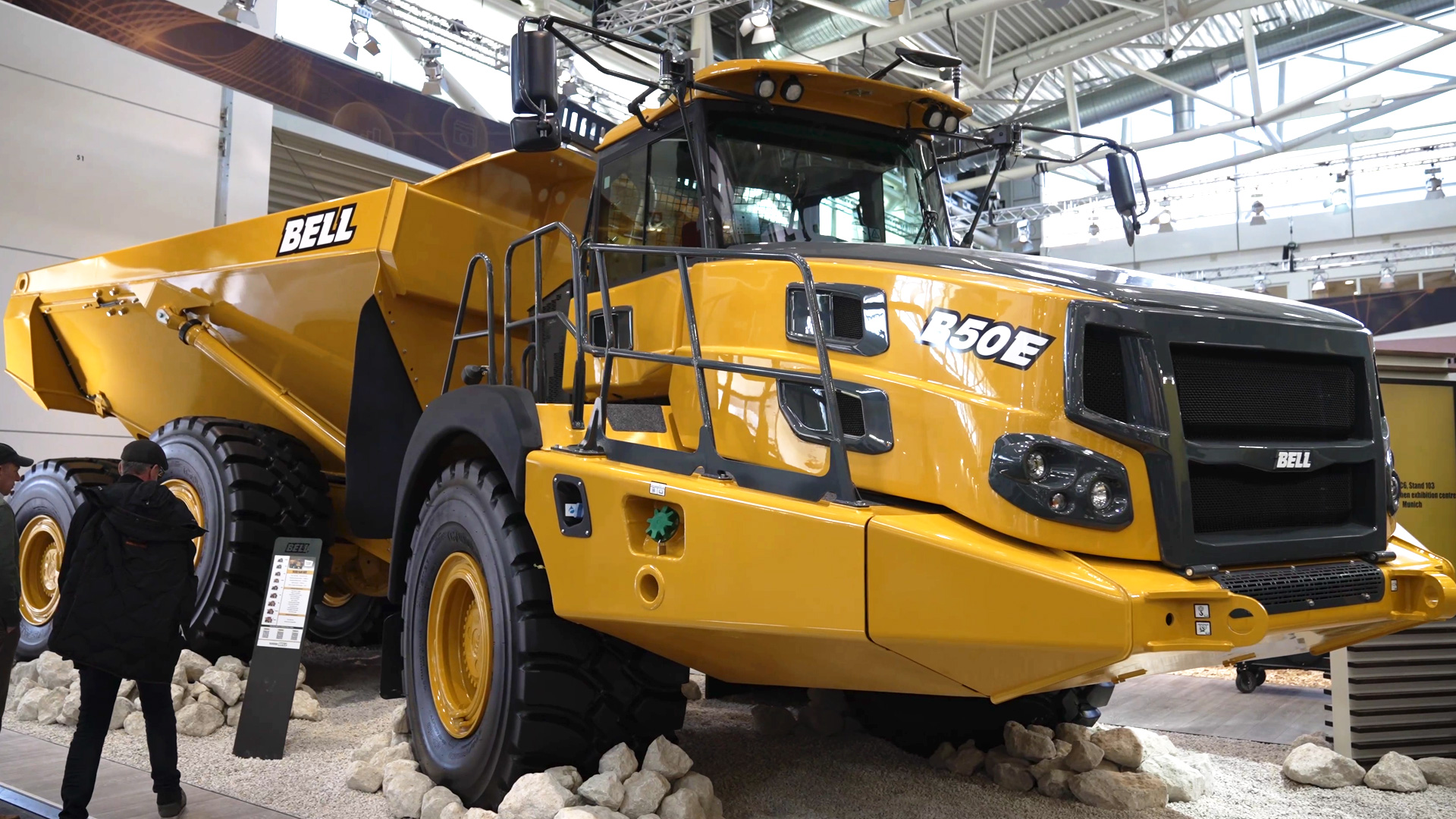 Bell B50 ADT Articulated Dump Truck With 50 Tons Capacity