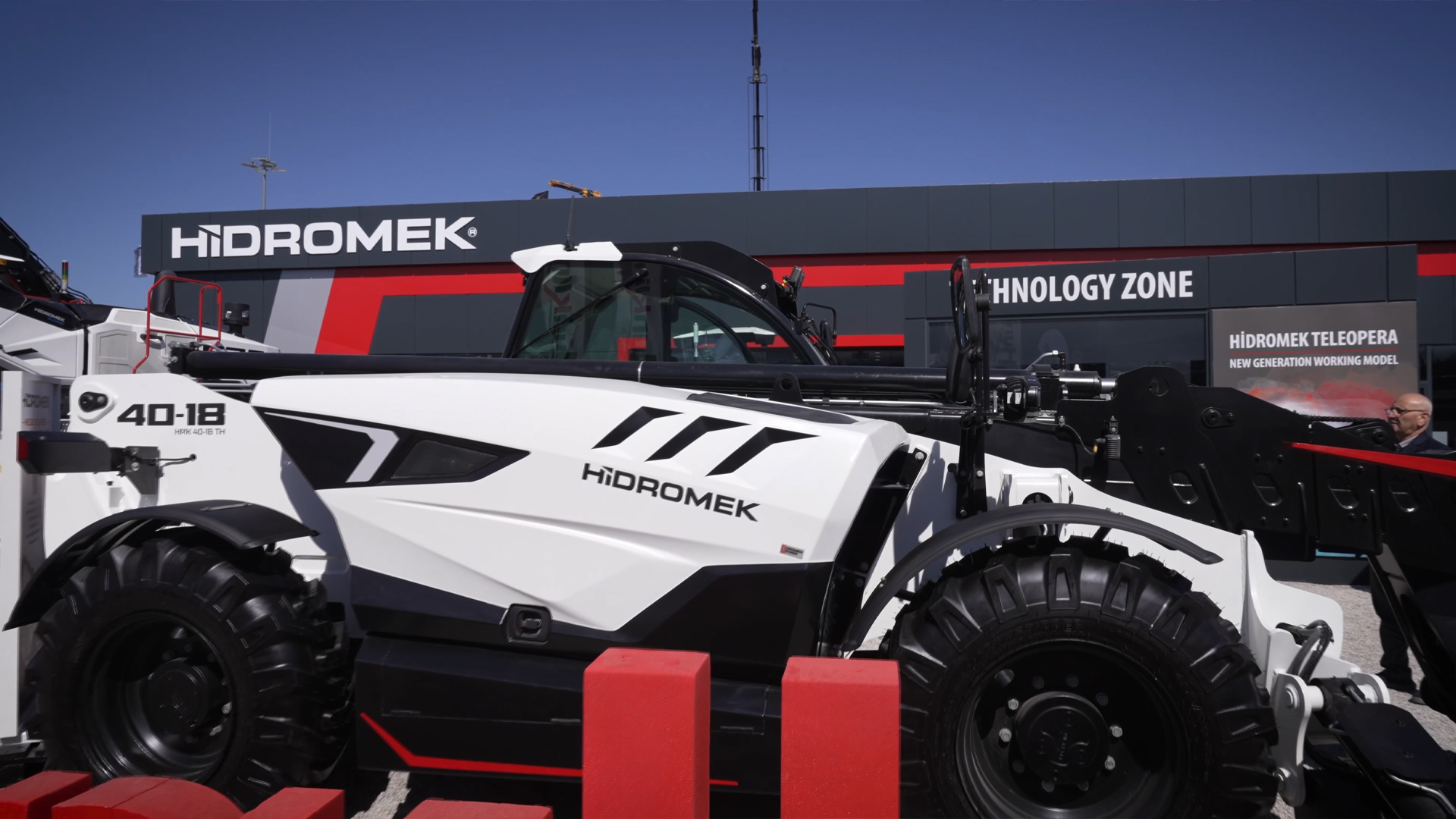 hidromek telescopic handler