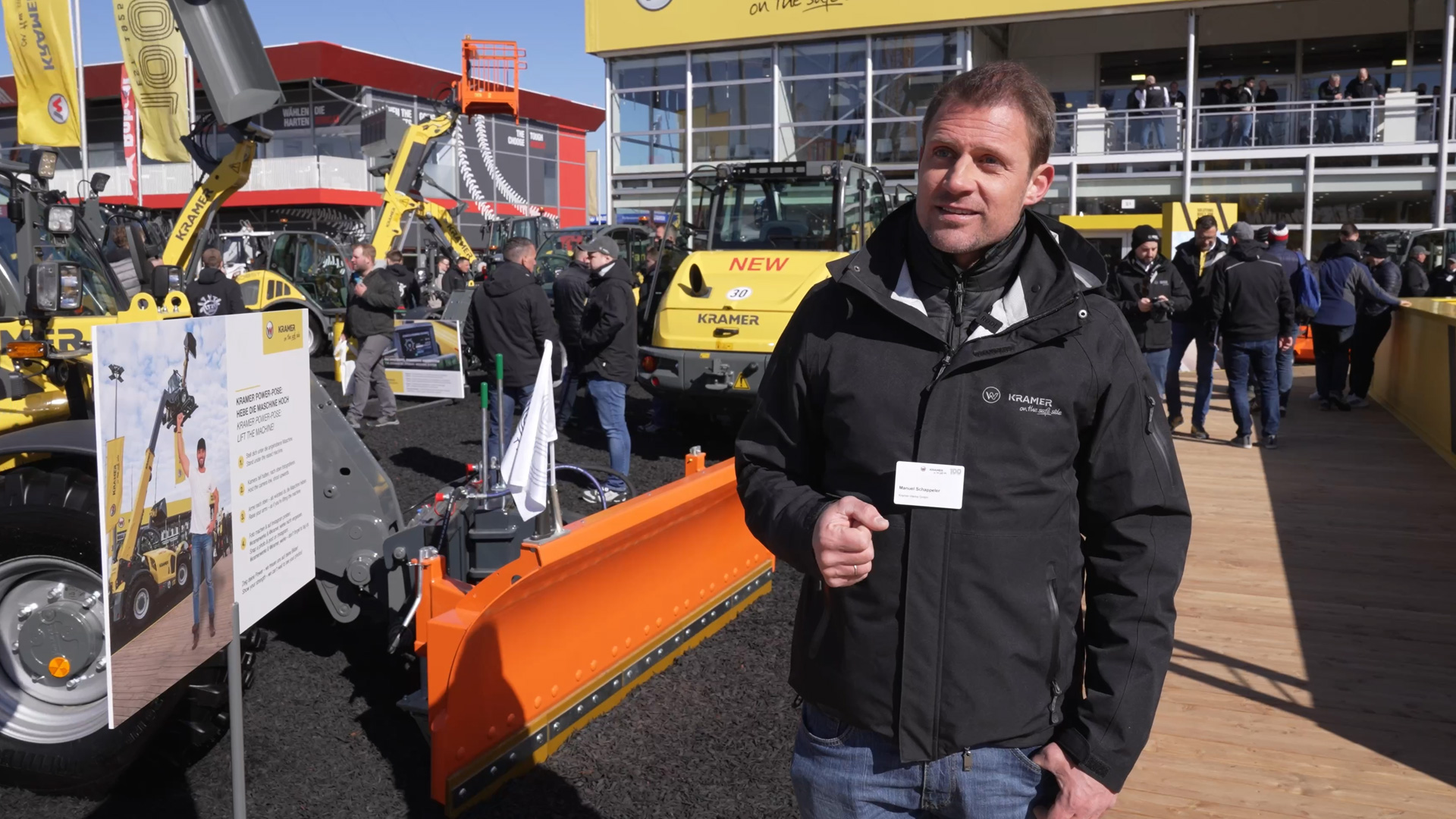 interview 100 years of kramer construction and agricultural machinery manuel schappeler bauma 2025
