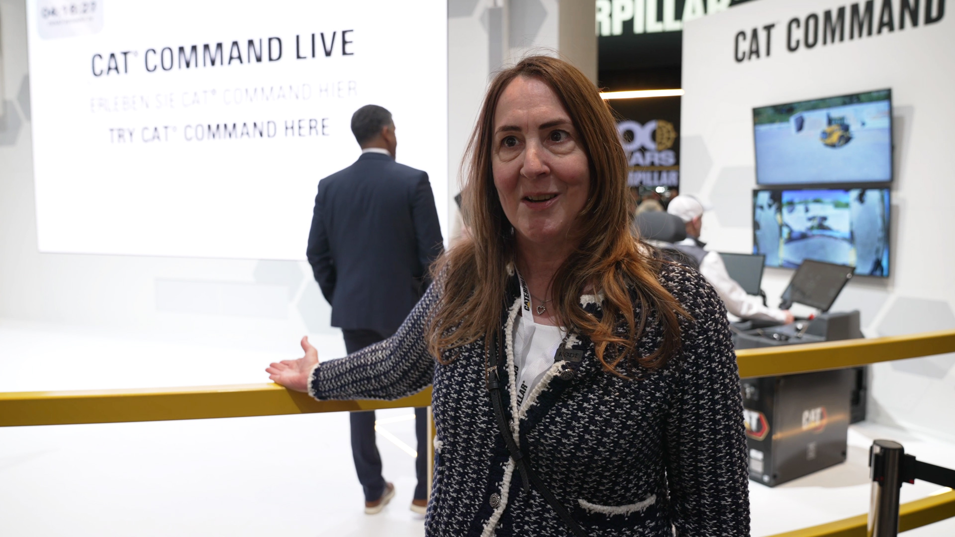 interview innovation cat command barbara schiller caterpillar zeppelin bauma 2025