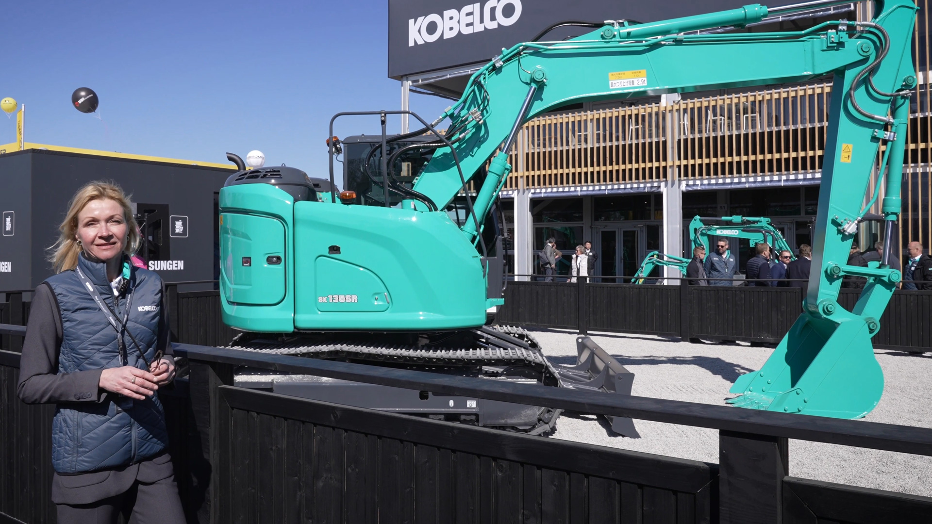 interview new products construction machinery xenia kolijn kobelco