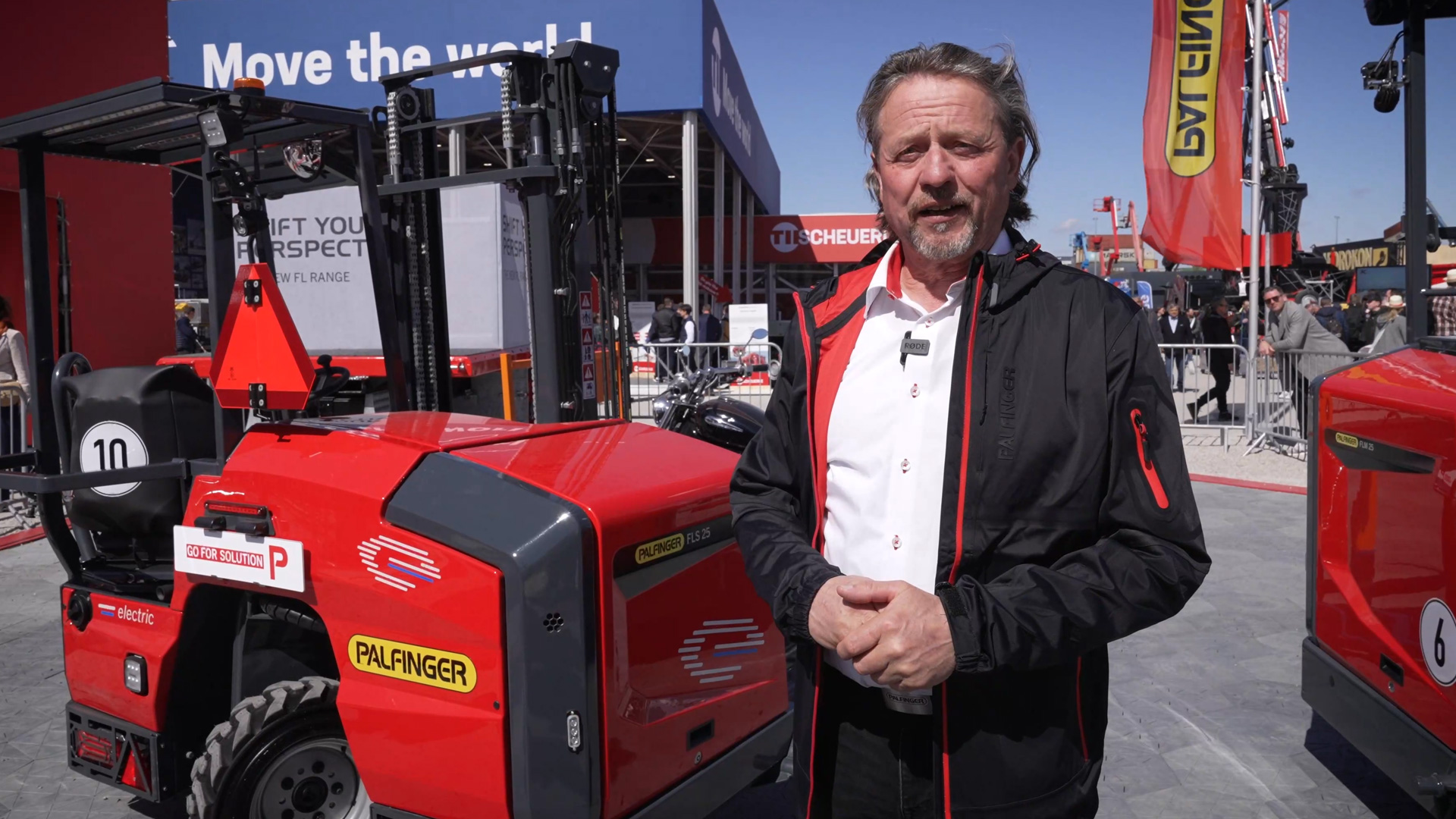 interview portable forklift palfinger franz hettegger bauma 2025