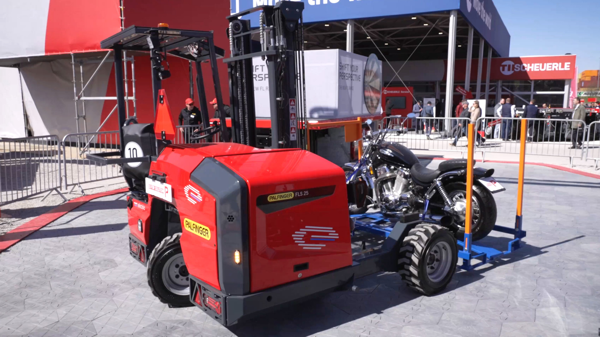 palfinger portable forklift fl series