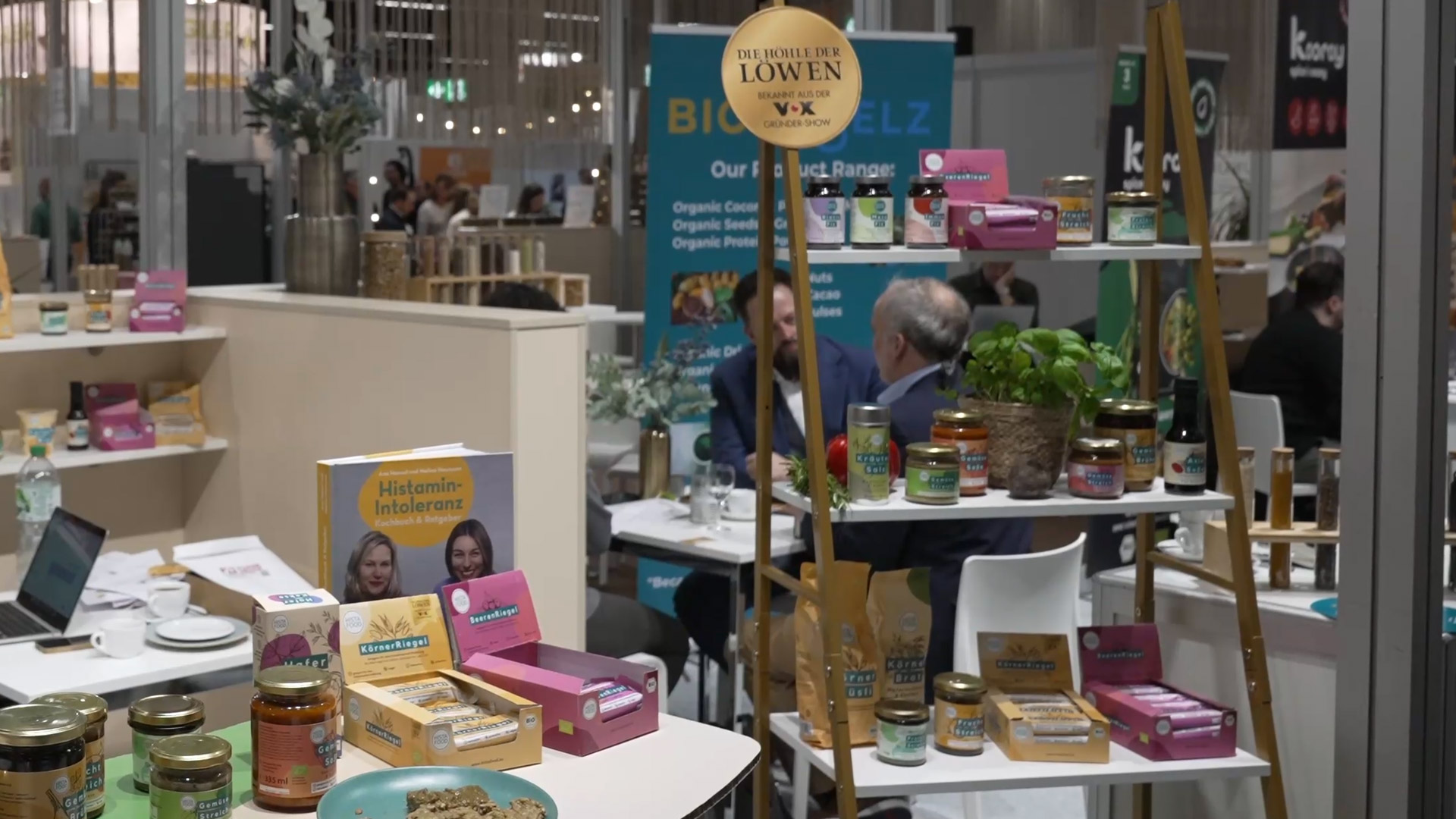 histafood known from german couterpart of the show shark tank biofach 2025