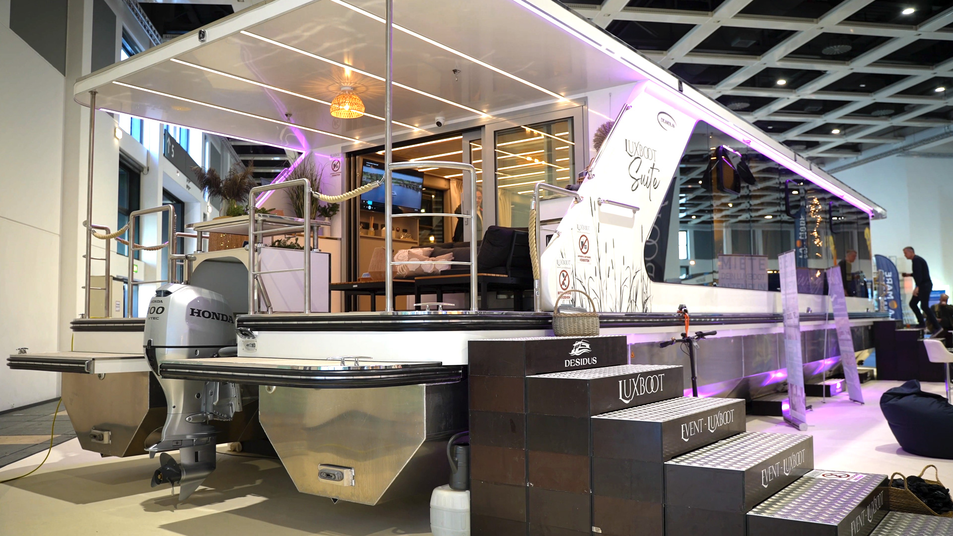 Desidus luxury boat residential yacht BOOT FUN 2025