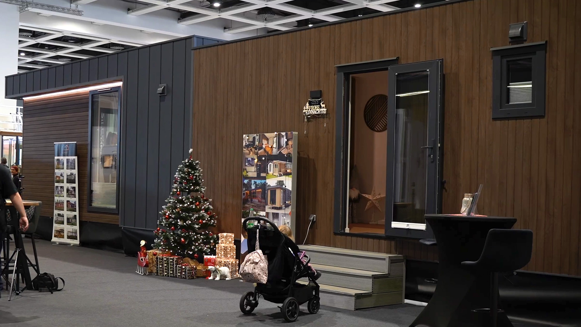 Mobile home with living space up to 13 meters in length