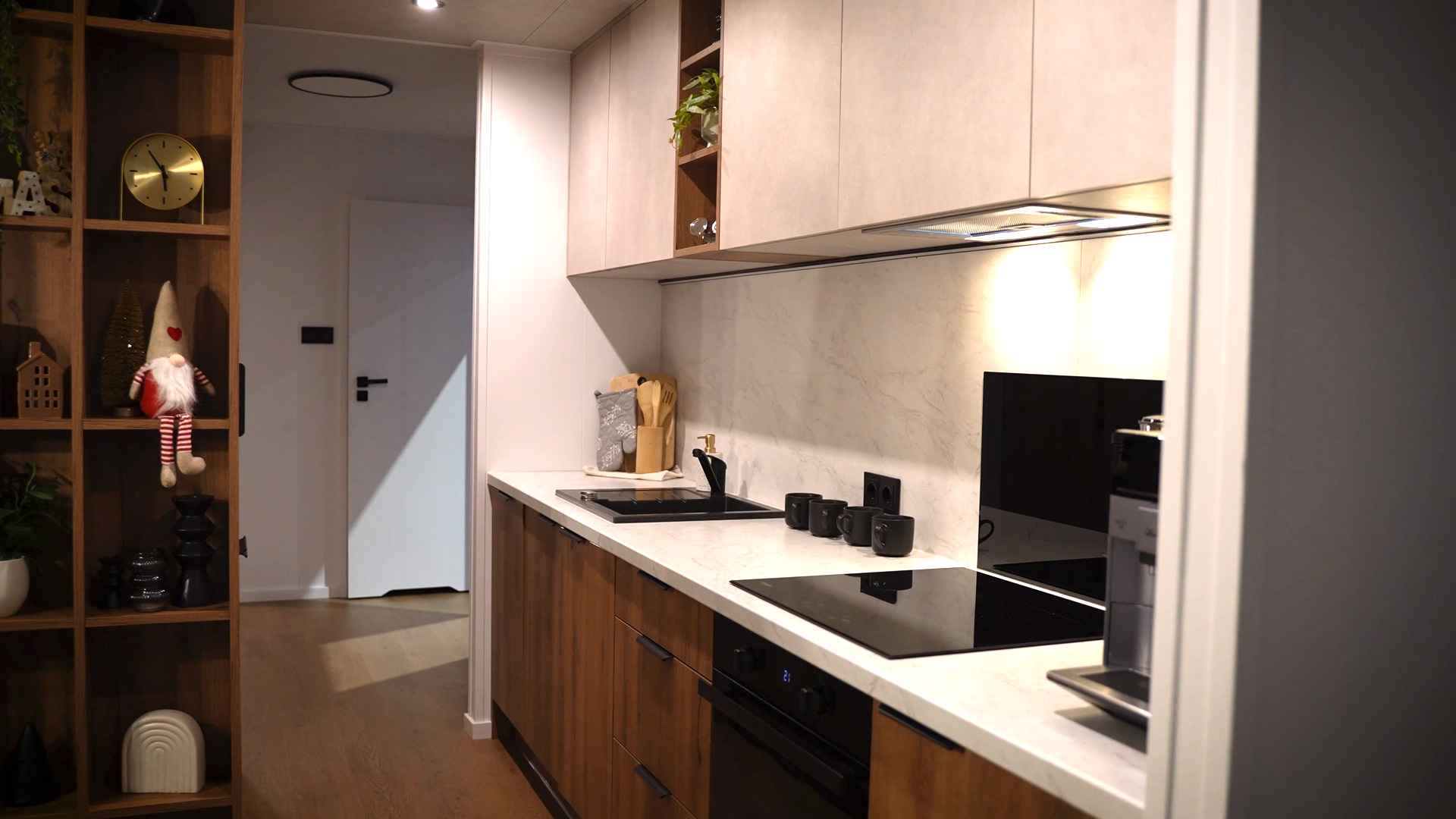 Whirlpool kitchen living solution in a mobile home