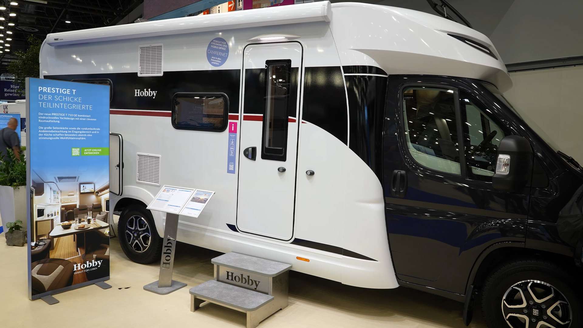 Hobby Prestige T upper class motorhome with full equipment