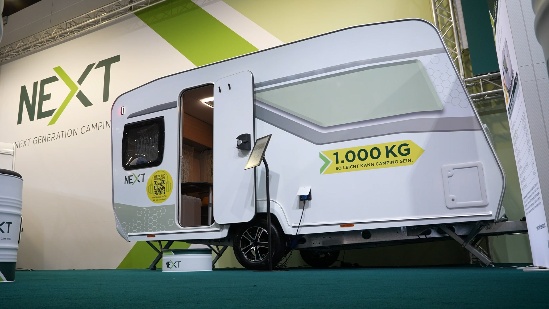 Next 380 caravans from Fendt Caravan with a weight of only 1000 kilograms