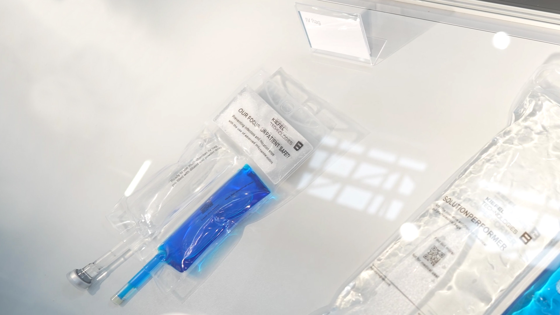 Kiefel IV bags intravenous medicine bags