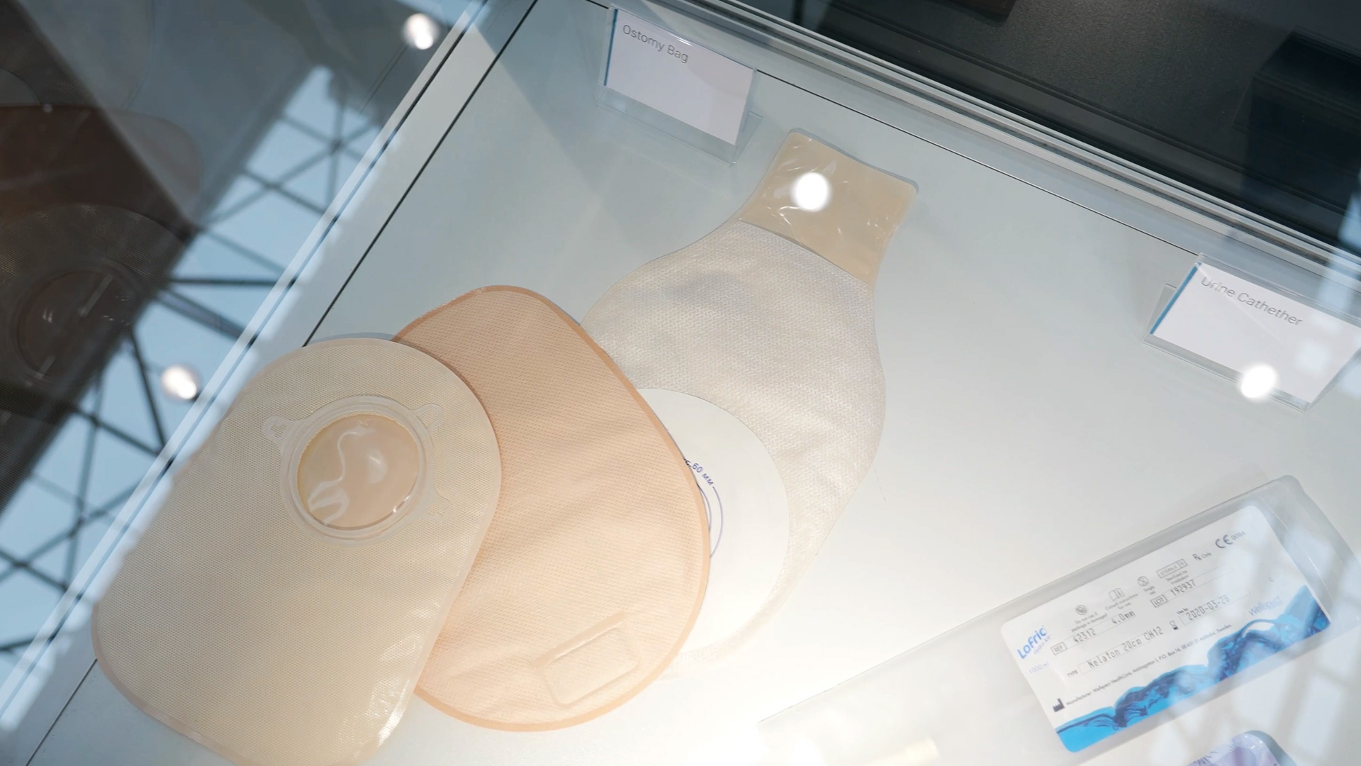 Ostomy bags in open closed and convex designs