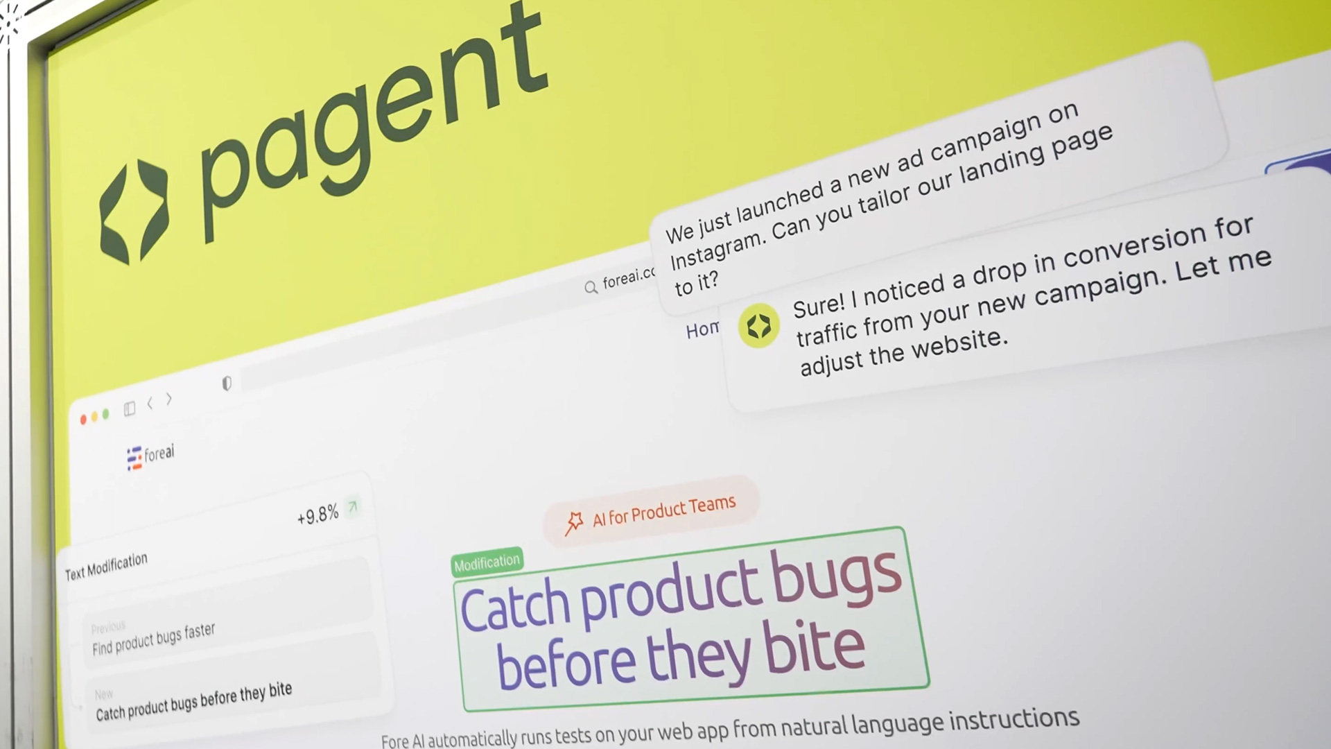 AI check user behavior from research data