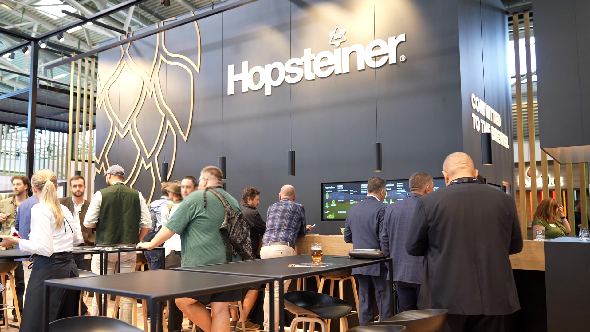 Hopsteiner hop cultivation drinktec 2025 Munich