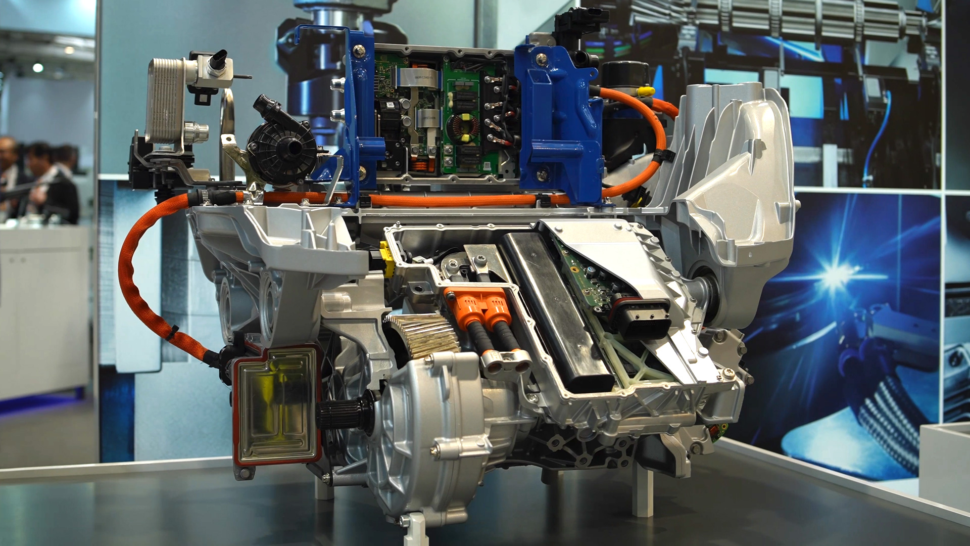 Electric motor EMAG gearbox application component manufacturing