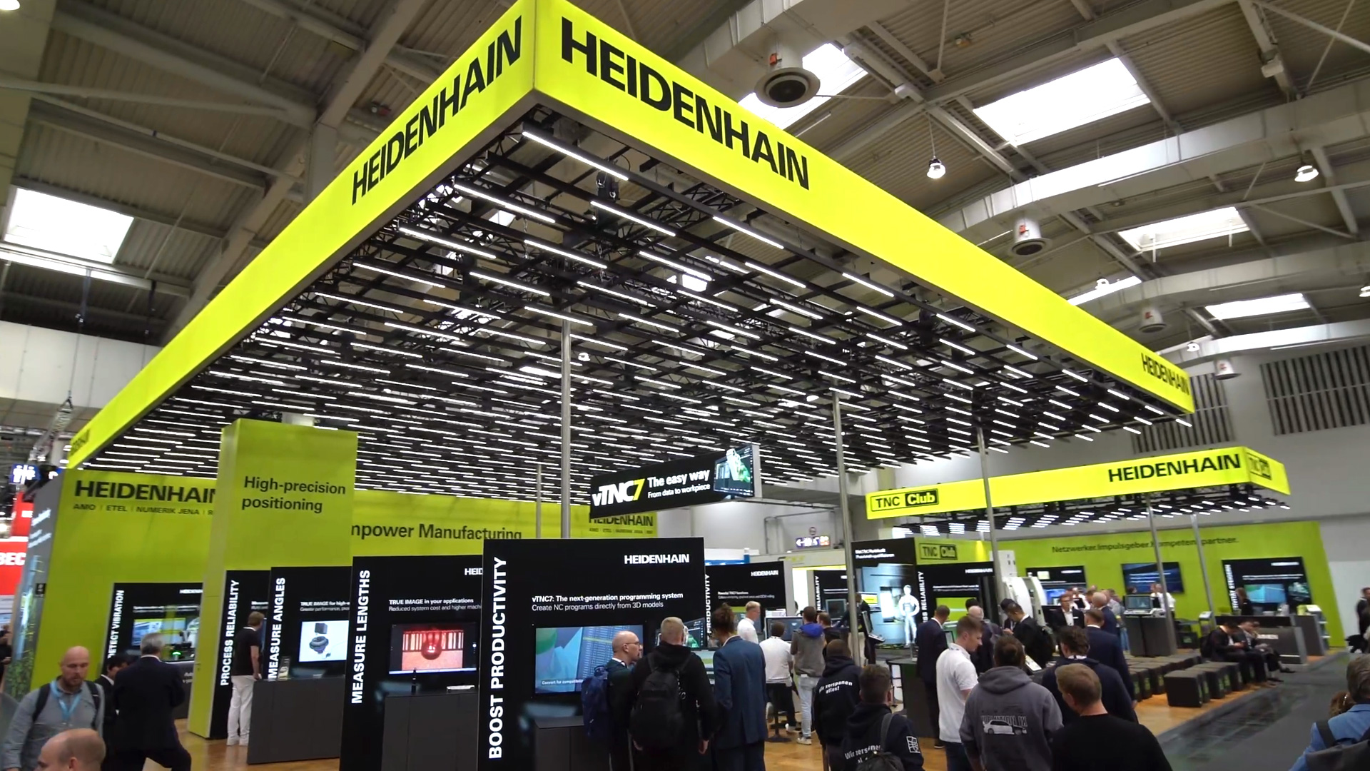 Heidenhain automation technology EMO trade fair Hanover