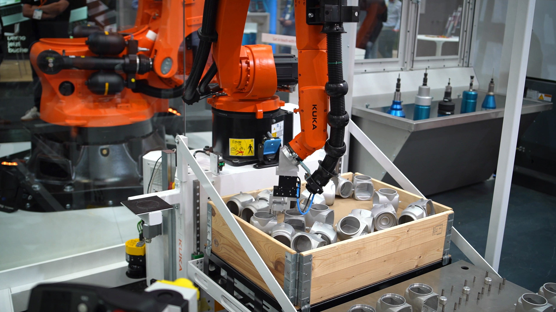 KUKA industrial production with intelligent robotics solutions