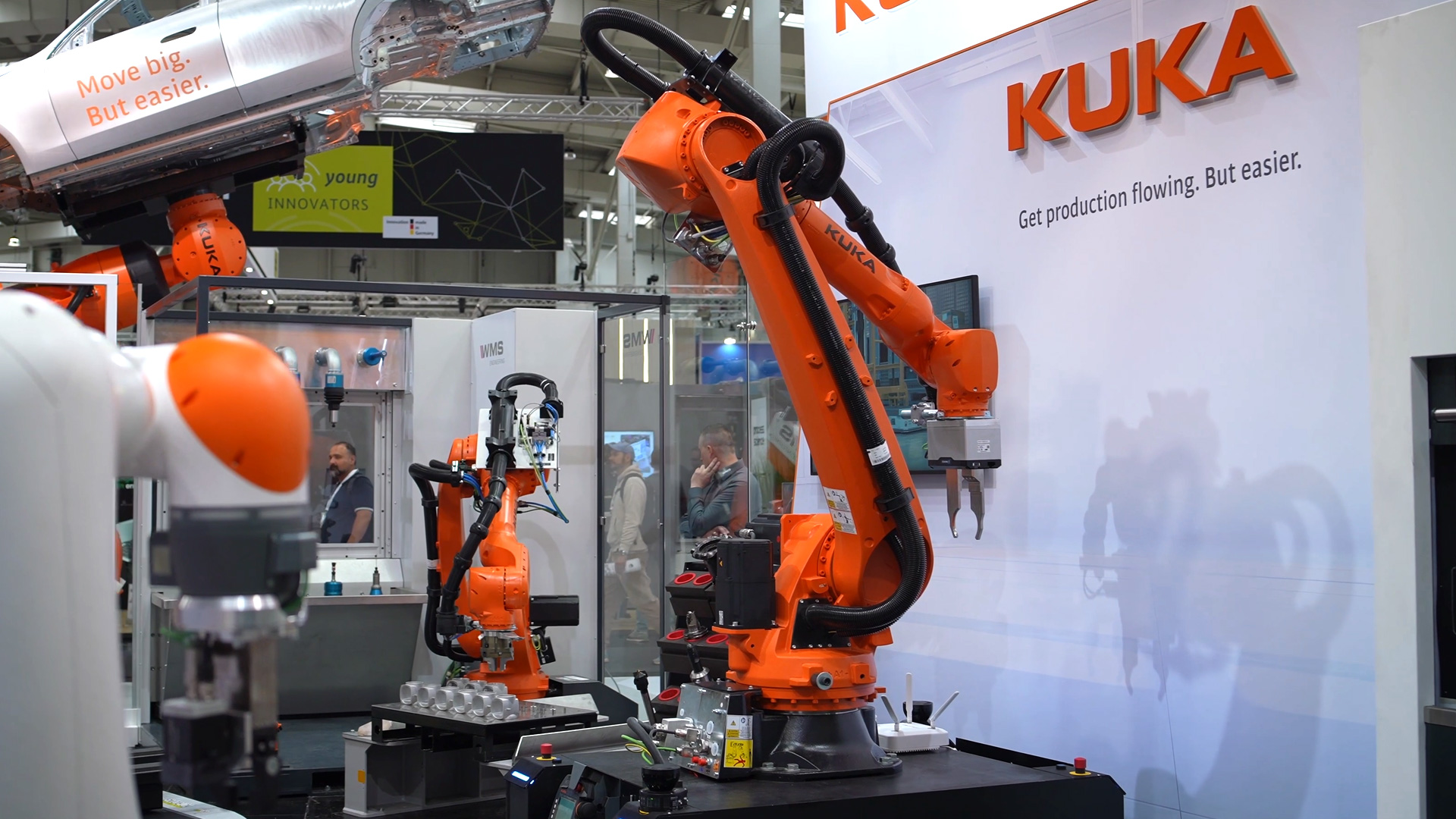 KUKA mxAutomation AMR and 24 7 manufacturing