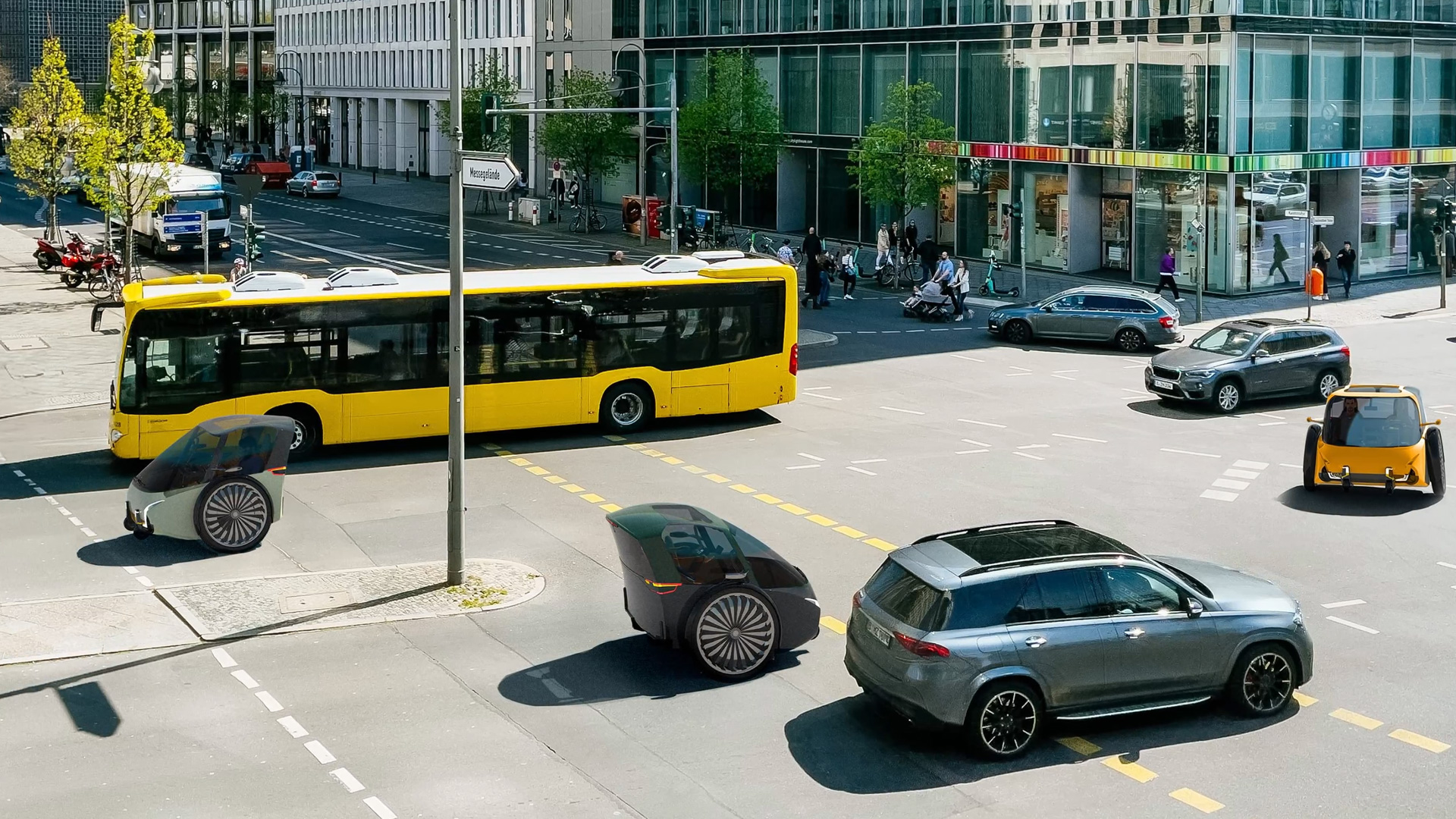 Urban mobility lightweight vehicle city traffic Wolf