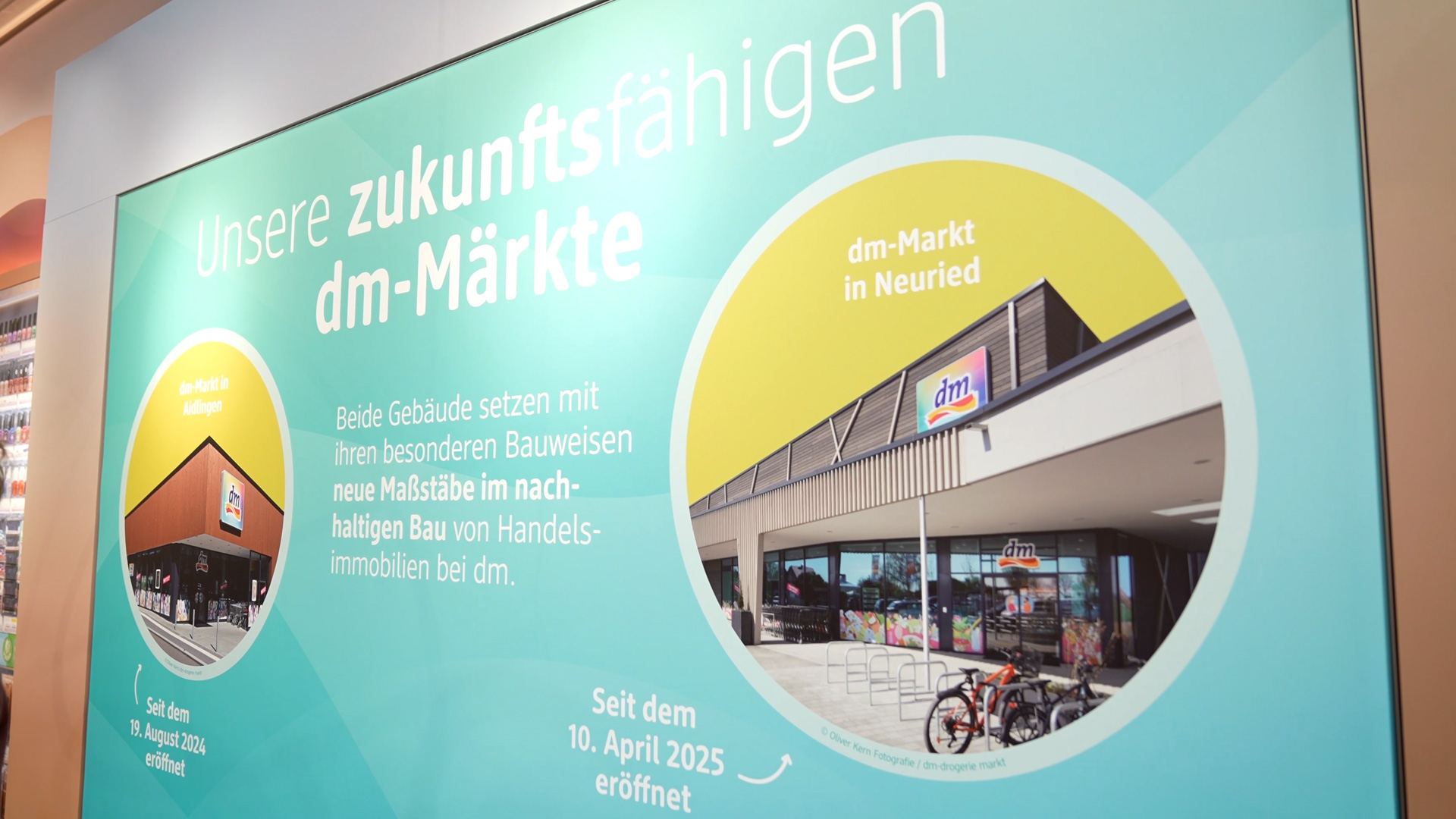 Future proof DM stores sustainable real estate construction