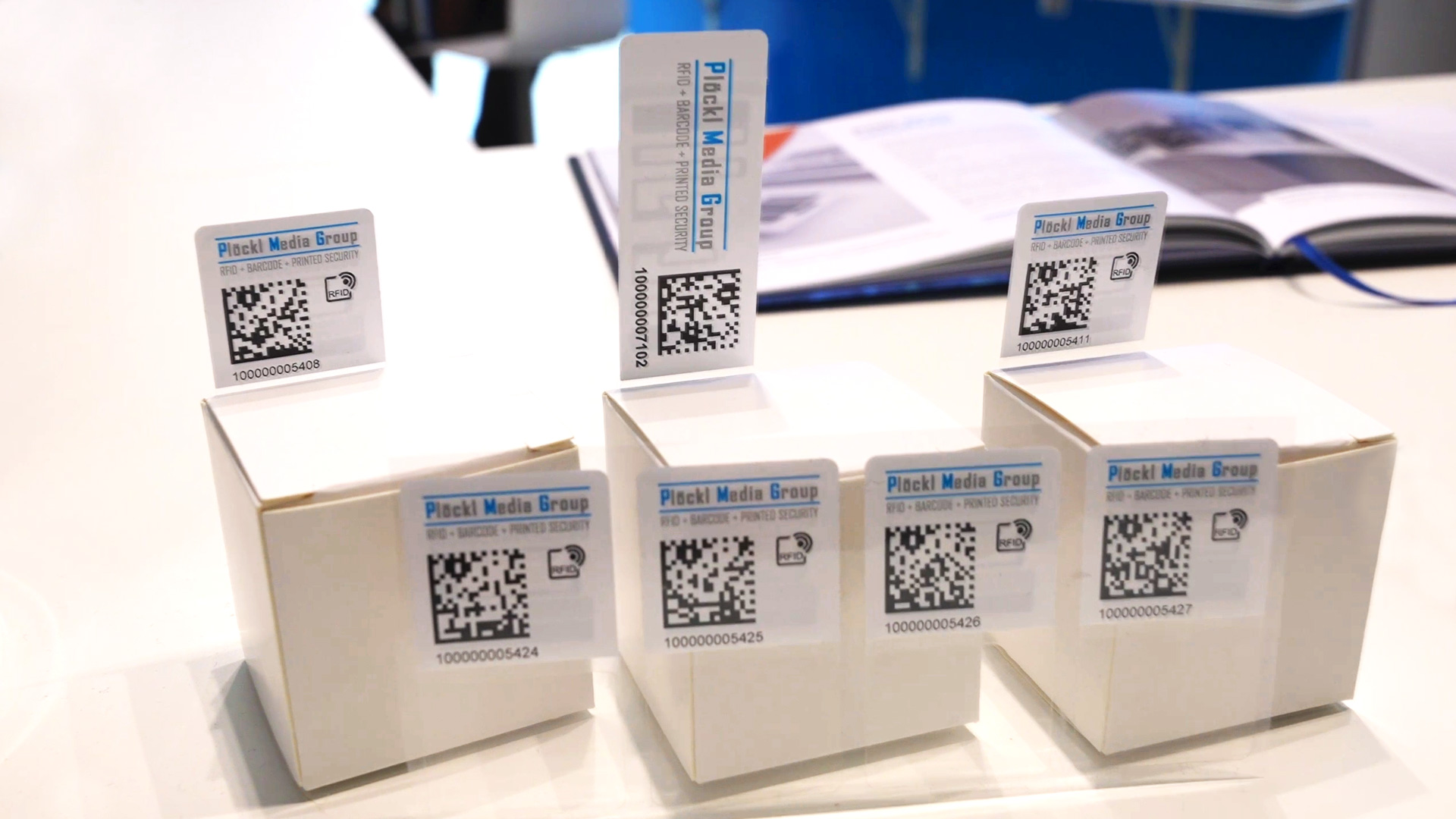 PMG RFID labeling on items